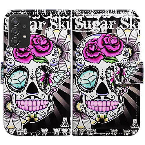 Purple Flower Sugar Skull