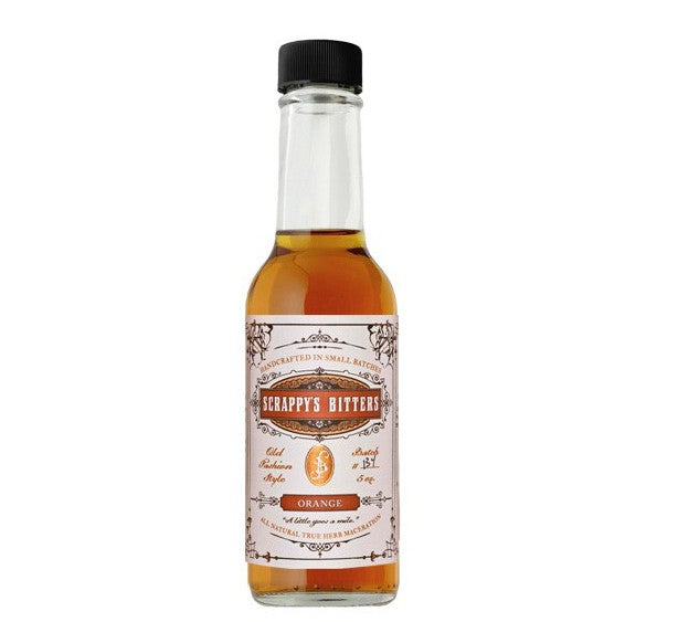 Scrappy's Bitters - Premium Orange Bitters for Cocktails, Mocktails & Baking | Handcrafted Aromatic Bitters for Mixology & Culinary Use | Perfect for Old Fashioned, Manhattan & Craft Cocktails