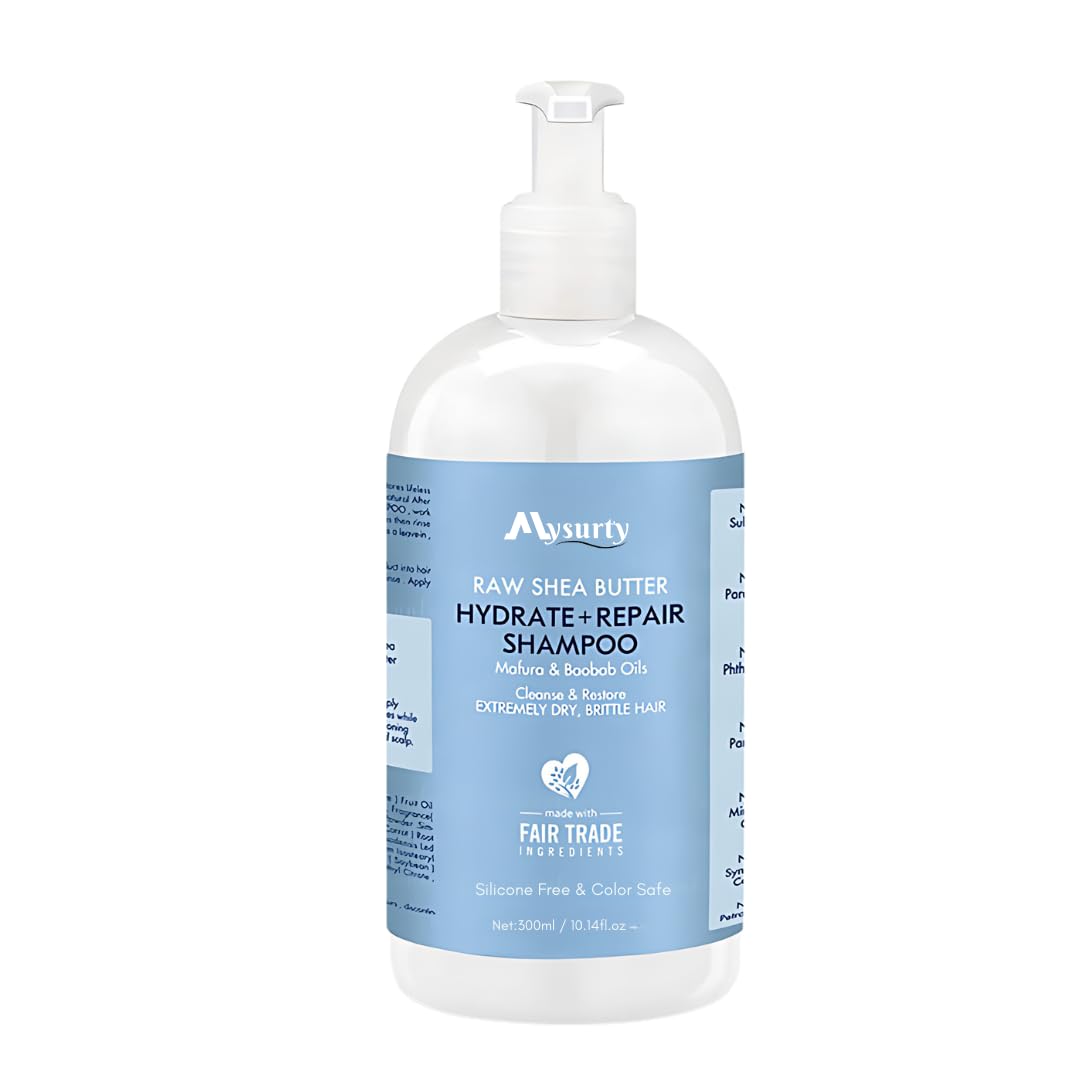 Hydrating & Repairing Shampoo for All Hair Types - Deep Cleansing, Scalp Refresh & Strengthening - 300ML for Men & Women | Perfect for Daily Use, Damaged Hair Care & Scalp Health