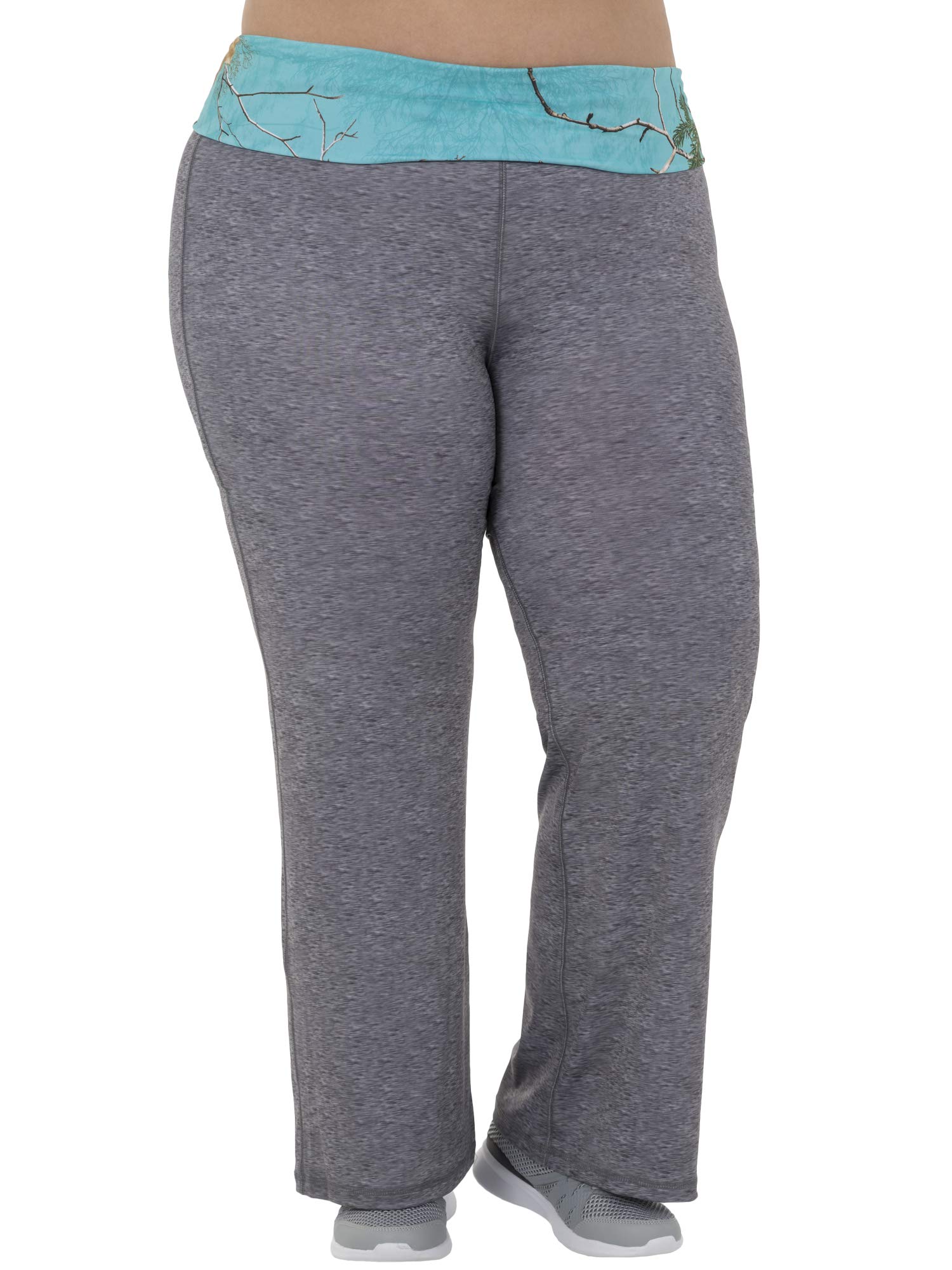 Realtree Camo Women's Yoga Pants - High Waisted Stretchy Workout Leggings for Running, Gym & Lounge Wear