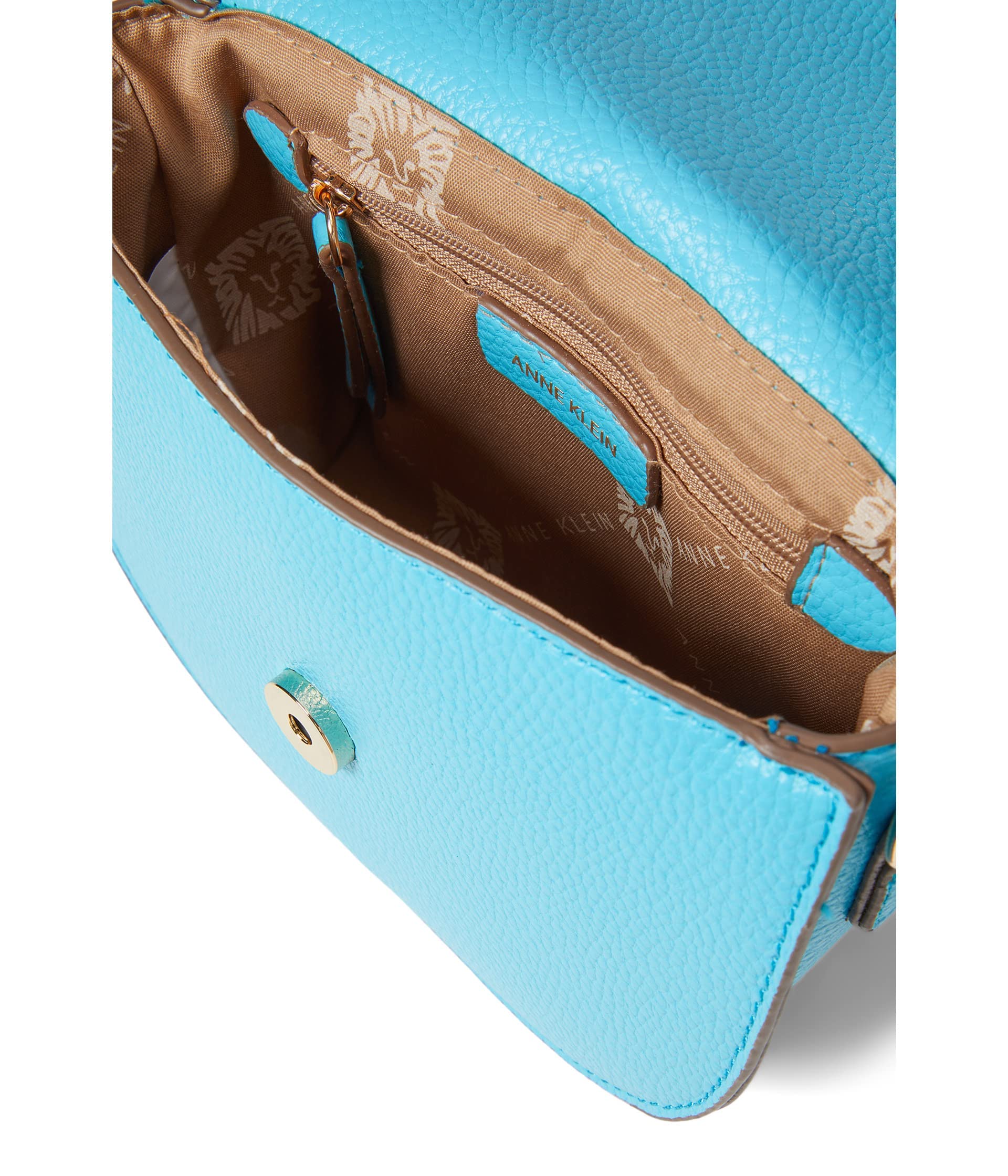 Anne Klein Mini Bamboo Top Handle Crossbody Bag - Stylish Women's Shoulder Purse for Everyday Use, Work & Travel