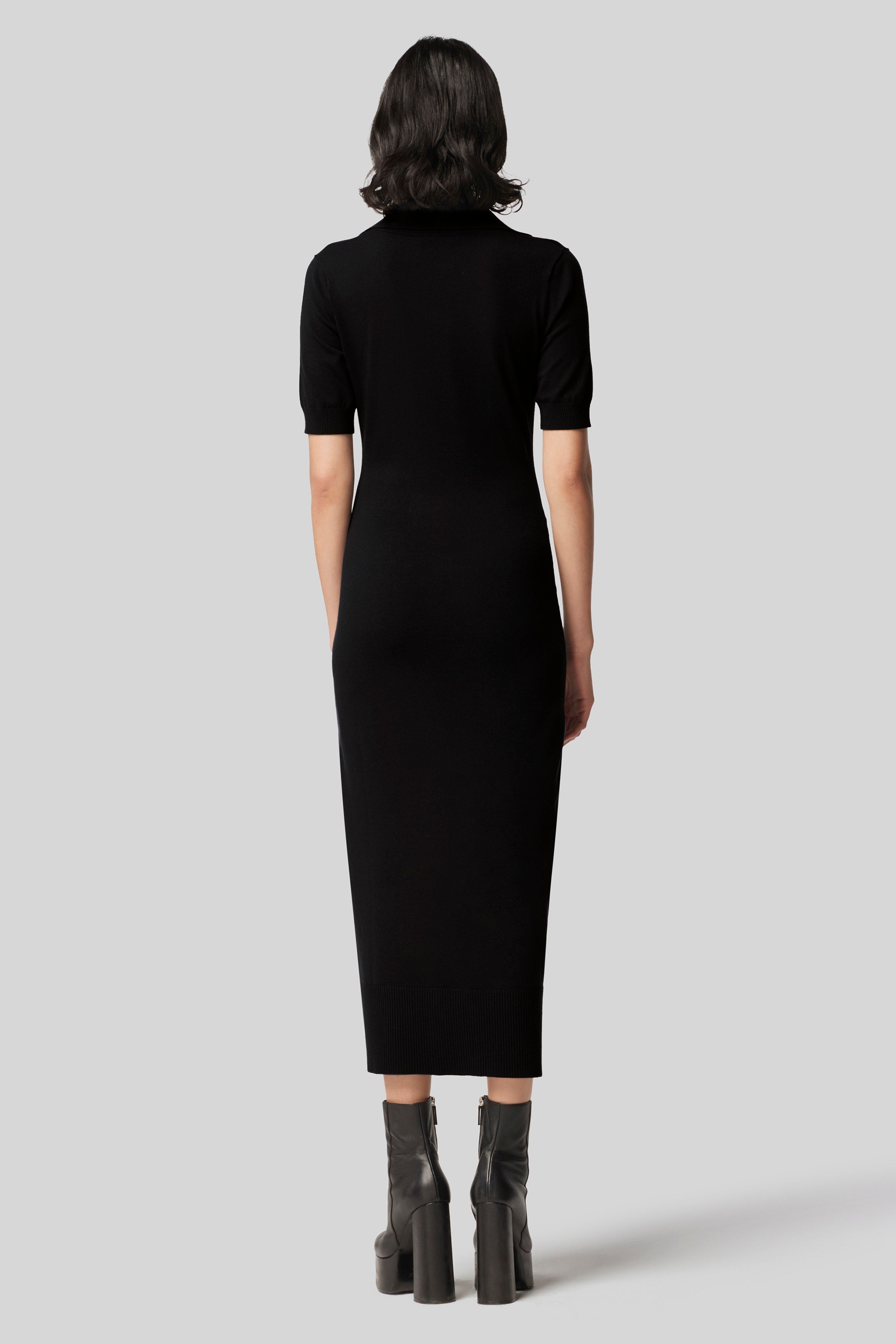 Hestia Black Dress for Women | Elegant Fall Winter 2023 Fashion | Perfect for Parties, Weddings & Evening Events