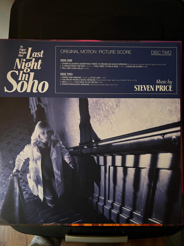Steven Price - Last Night In Soho Original Motion Picture Soundtrack 2xLP Vinyl Record Album Eco Edition (Mint Condition) - Perfect for Movie Soundtrack Collectors & Vinyl Enthusiasts