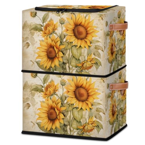 Vintage Sunflowers