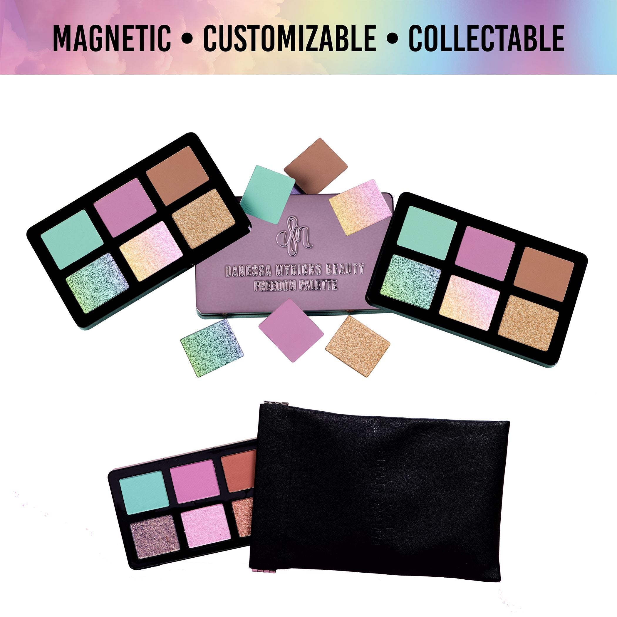 Pastel Dream Mini Freedom Eyeshadow Palette - 12 Soft Matte & Shimmer Shades for Everyday & Party Makeup | Vegan & Cruelty-Free | Perfect for Bridal, Prom & Special Occasions