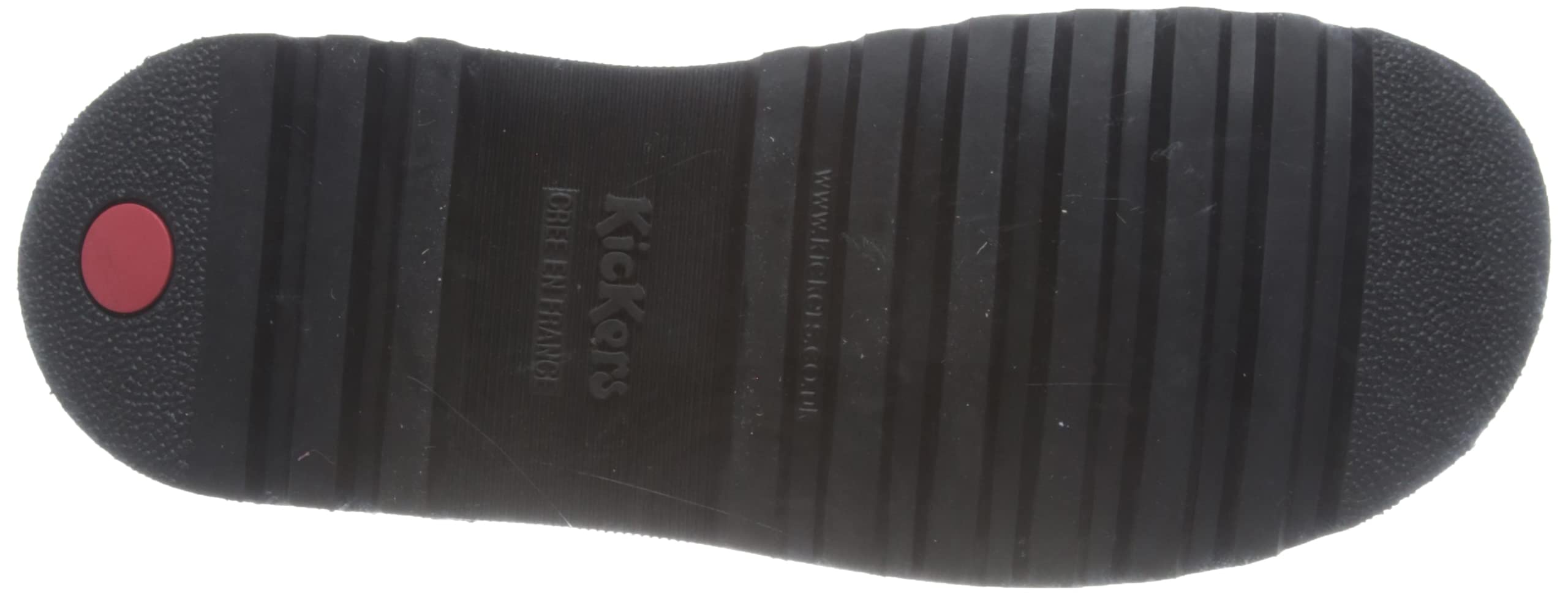 Kickers Youth Girls' Kick Lo Quilted Patent Leather School Shoes - Comfortable & Stylish Uniform Footwear for School, Church & Special Occasions