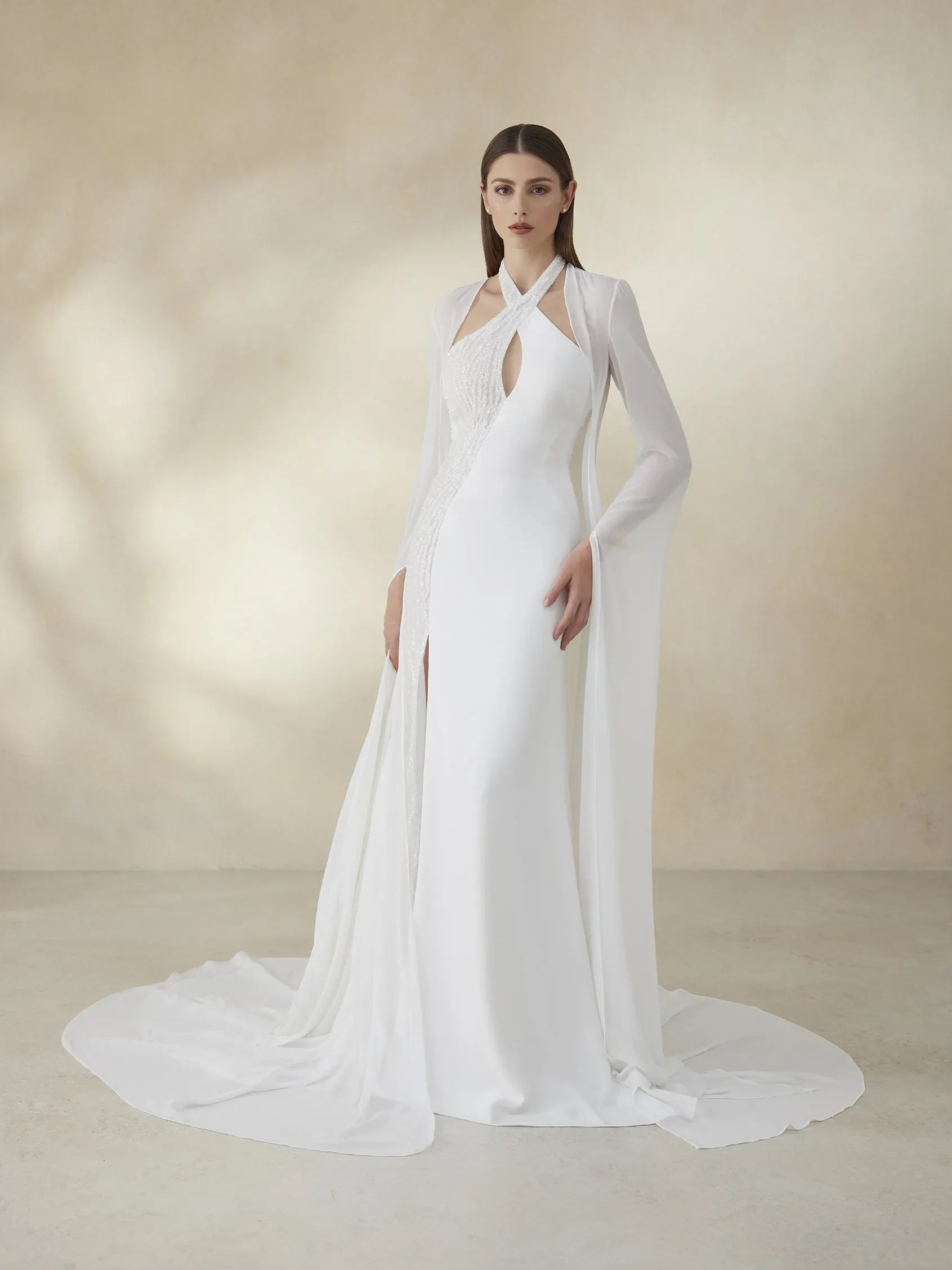 Pronovias Macie Wedding Dress - Elegant Lace Bridal Gown for Bride | Perfect for Church Ceremony, Beach Wedding & Romantic Photoshoot