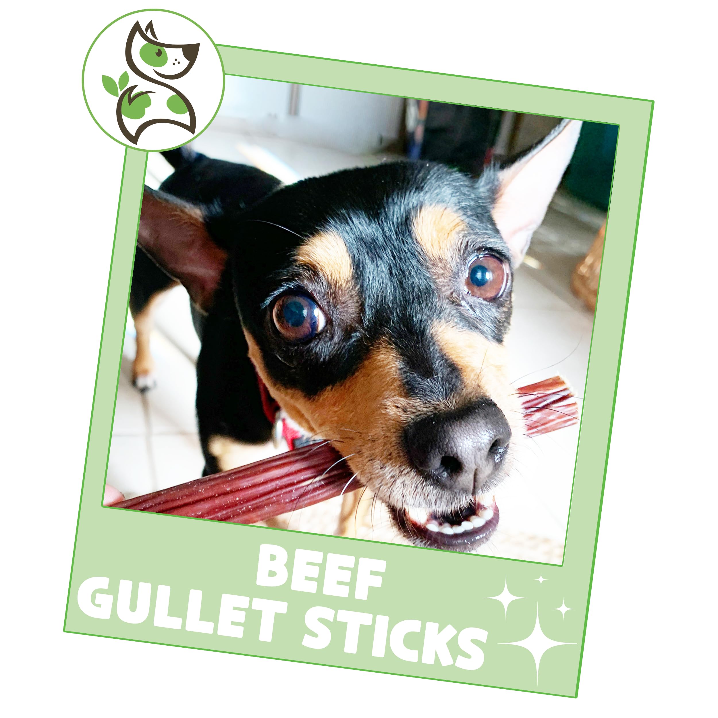 Natural Beef Gullet Sticks for Dogs - 5-6