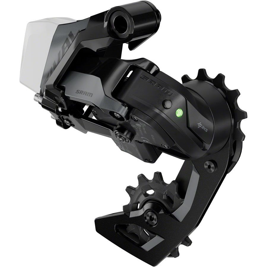 SRAM Rival AXS 12-Speed Rear Derailleur - 36T Max Capacity, Aluminum Cage, Black (E1) - Perfect for Road & Gravel Bikes (Battery Not Included)