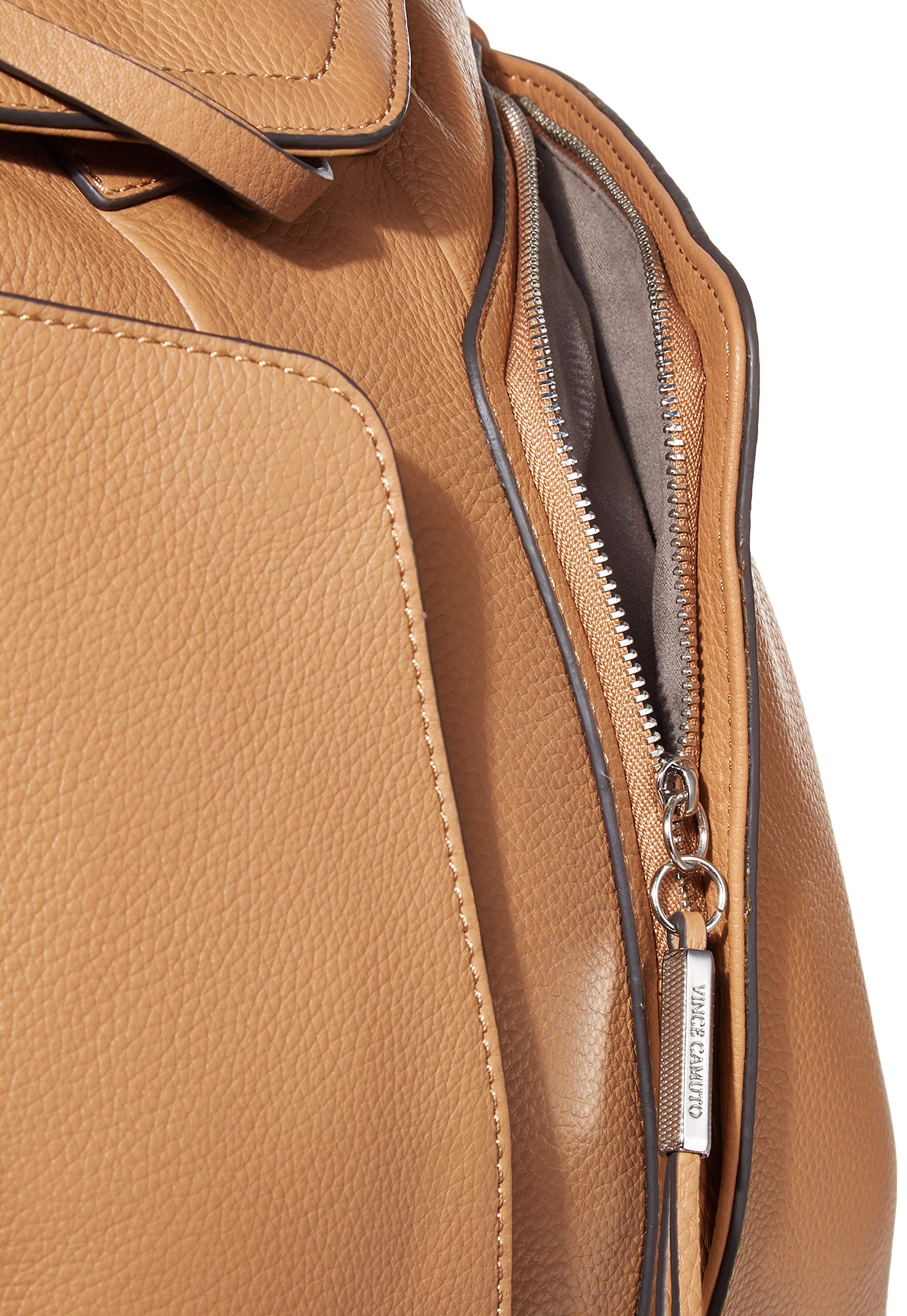 Vince Camuto Mika Backpack for Women - Stylish Leather Laptop Backpack with Adjustable Straps, Perfect for Work, Travel & College | Durable & Fashionable Daypack for Professionals & Students