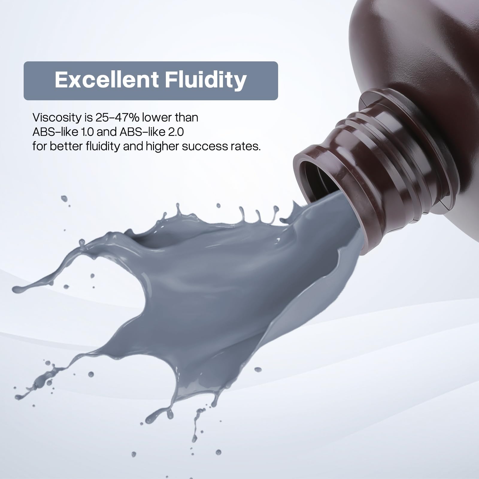 ELEGOO Upgraded ABS-Like Resin 3.0 - 405nm UV-Curing 3D Printer Resin with High Precision, Low Shrinkage, Enhanced Strength & Toughness - 1000g Yellow Photopolymer Resin for LCD Printers - Perfect for Miniatures, Jewelry & Prototyping