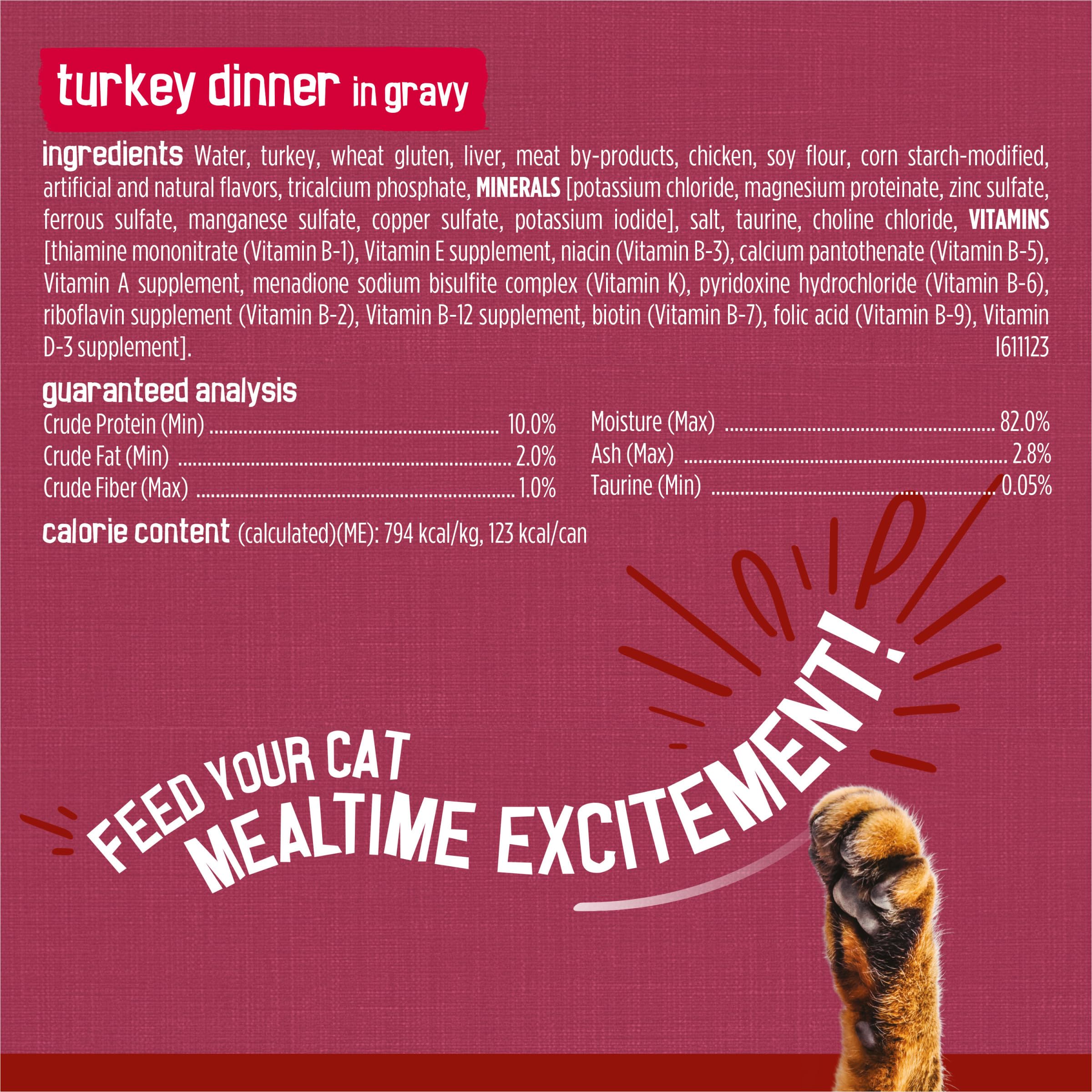 Purina Friskies Gravy Wet Cat Food Variety Pack - Prime Filets Meaty Favorites (24 Pack, 5.5 oz Cans) - Delicious & Nutritious Wet Food for Adult Cats - Perfect for Mealtime, Treats & Picky Eaters