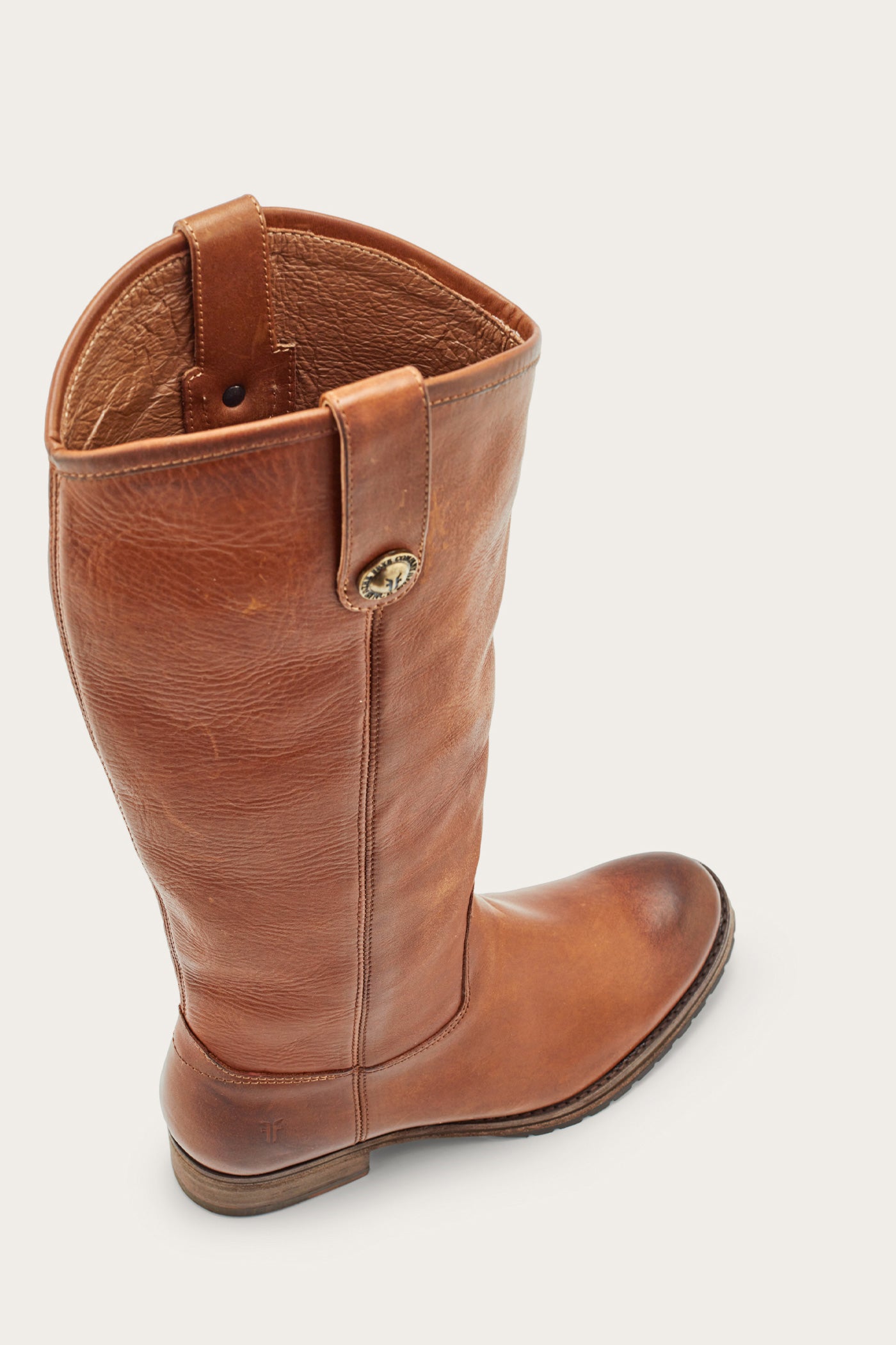 Vintage Melissa Double Sole Button Lug Tall Boots - Eco-Friendly Pre-Loved Women's Footwear for Fall & Winter Fashion | Perfect for Casual Outfits, Date Nights & Cold Weather