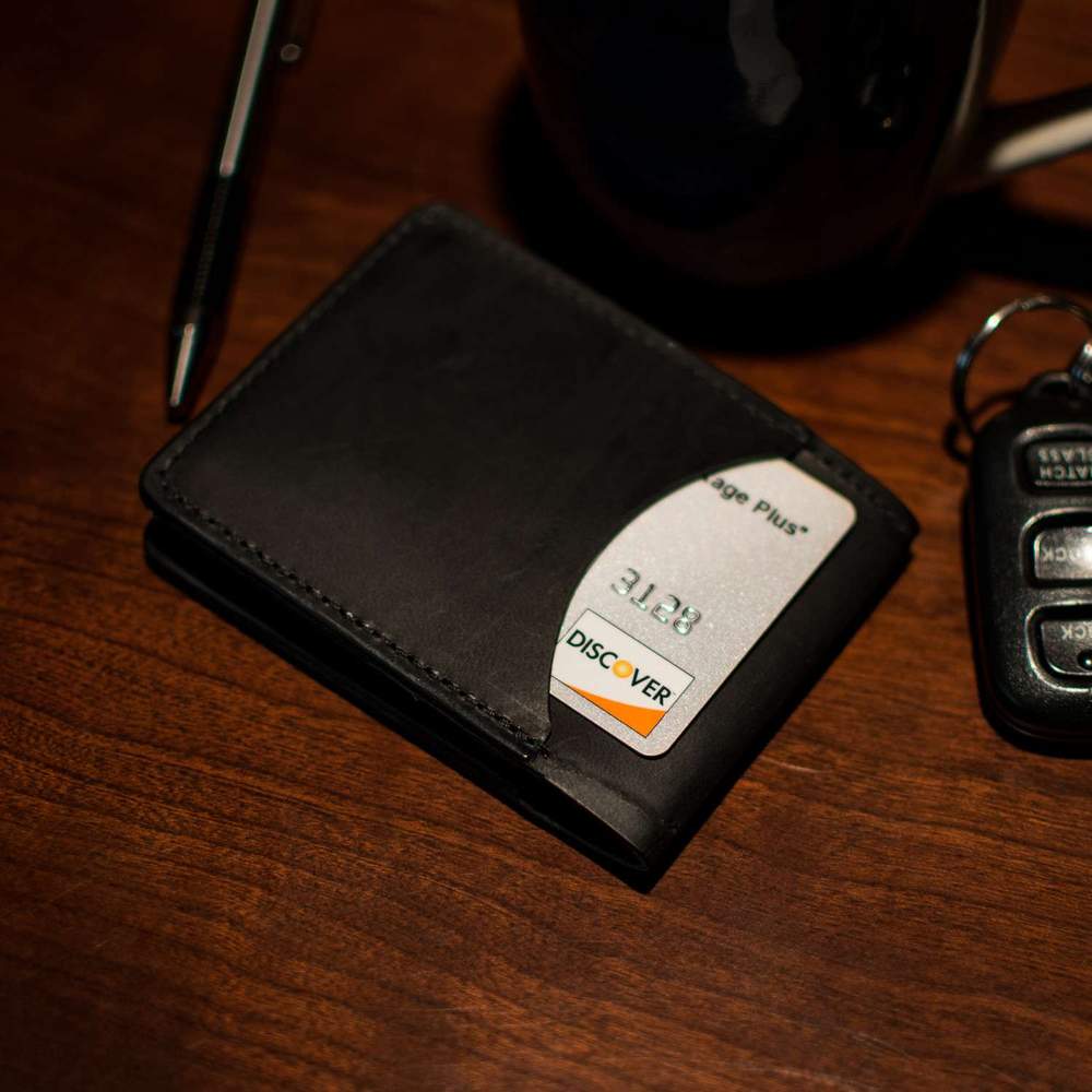George Slimline Card Holder - Ultra Thin RFID Blocking Wallet for Men & Women | Perfect for Travel, Business & Everyday Use