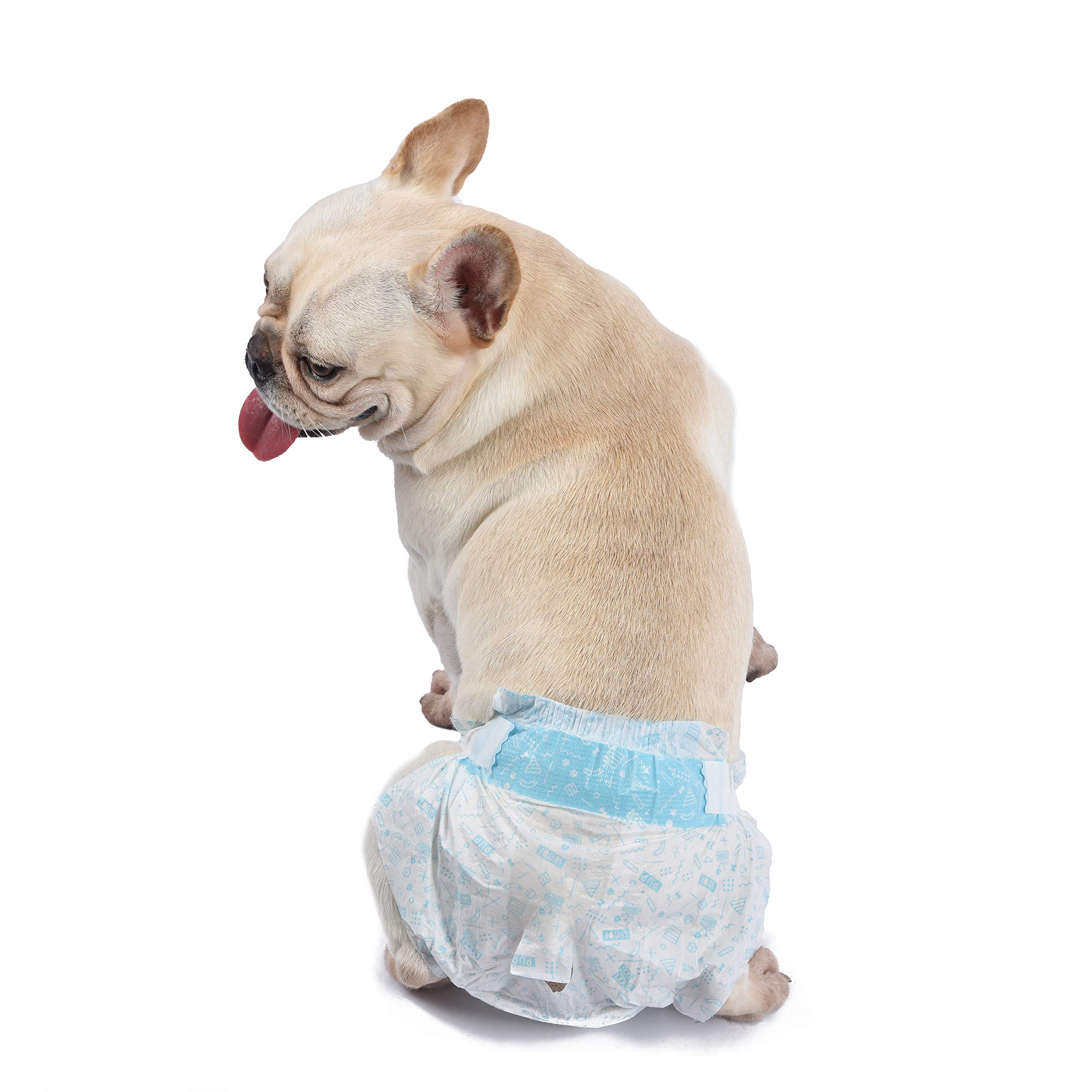 Wags & Wiggles Disposable Female Dog Diapers for Small Dogs 15
