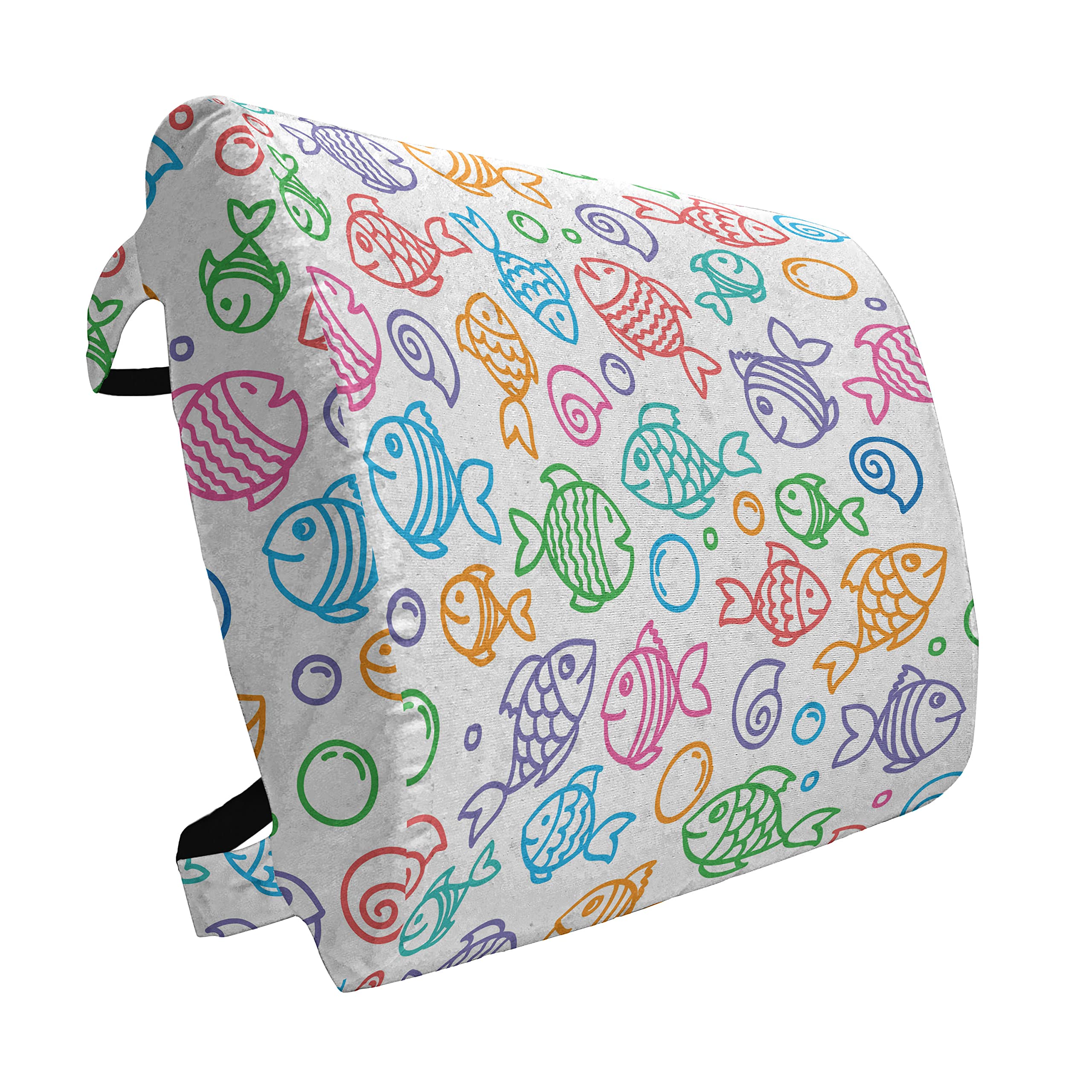 Ambesonne Colorful Fish Lumbar Support Pillow - 14