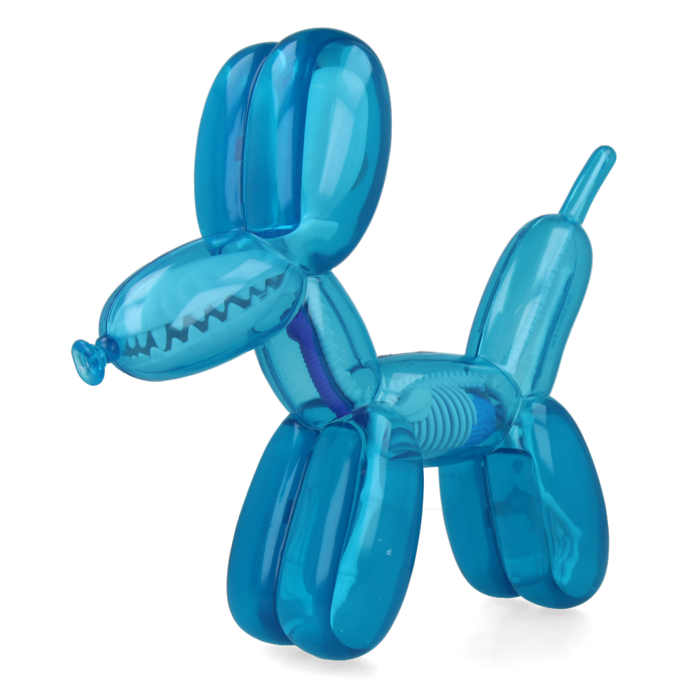 Jason Freeny Sky Blue Anatomy Balloon Dog Sculpture - Unique Art Toy for Home Decor, Office Display & Pop Art Collectors