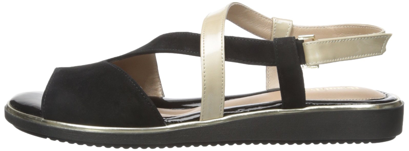 Beautifeel Women's Lago Comfortable Dress Sandals - Elegant Summer Wedge Heel Shoes for Weddings, Parties & Beach Vacations