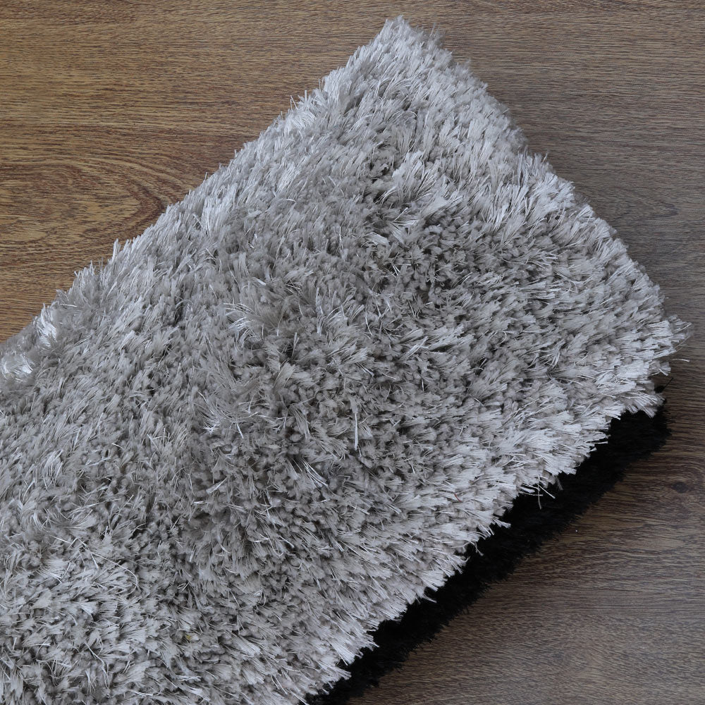 Handmade Diagonal Hand Tufted Wool Area Rug - Soft Non-Slip Living Room Carpet for Bedroom, Dining Room, Home Decor