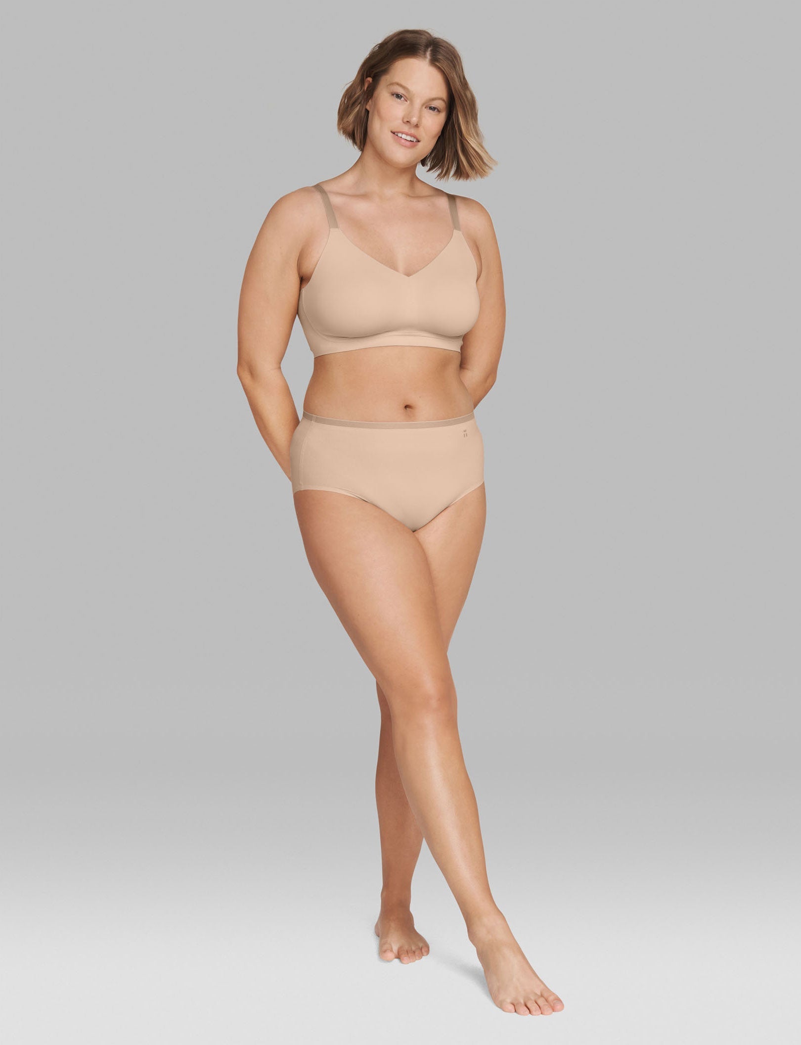 Women's Air High Rise Brief - Comfortable Cotton Underwear for Everyday Wear | Perfect for Yoga, Workout & Lounge