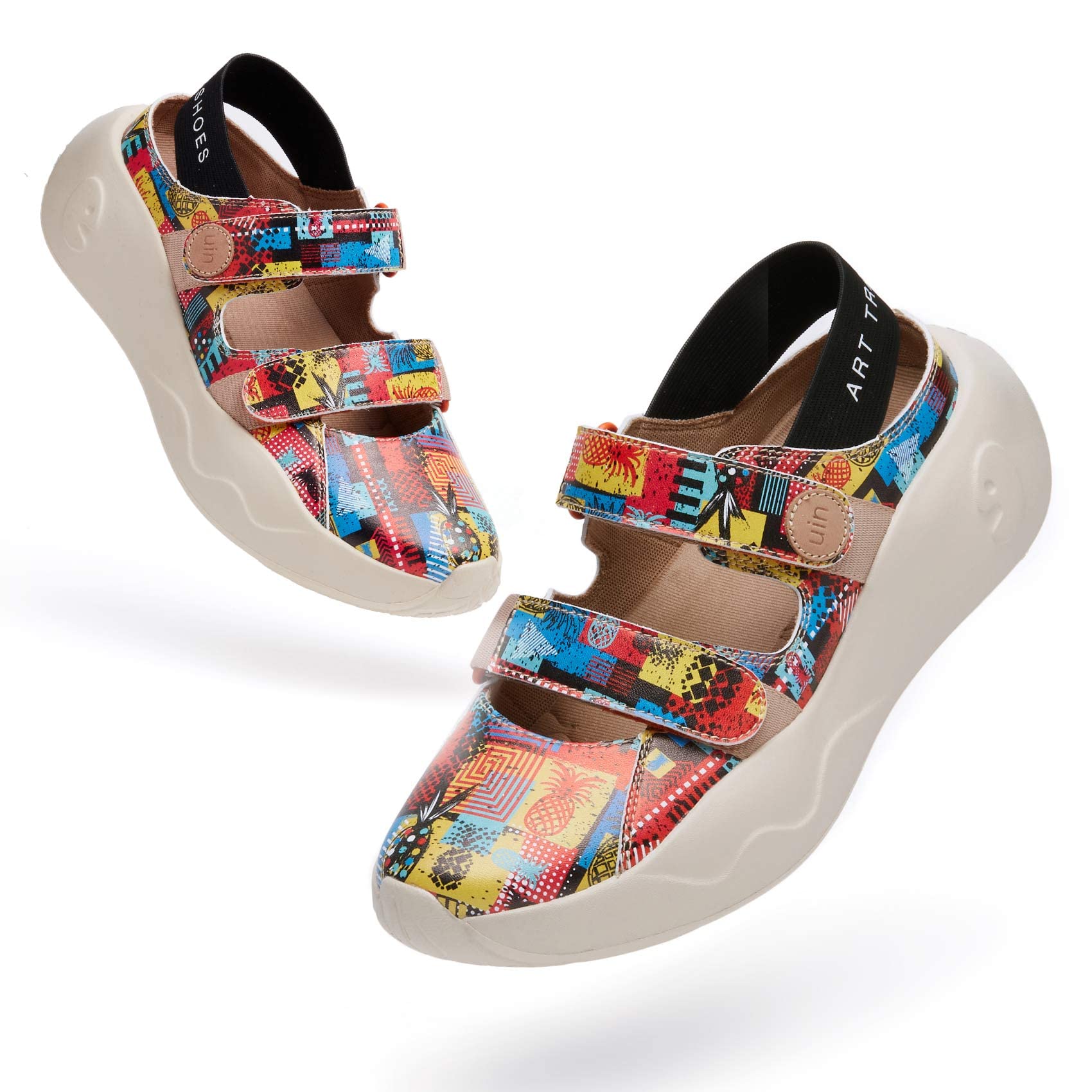 UIN Women's Closed Toe Outdoor Sandals - Lightweight Hiking & Walking Shoes for Summer Travel, Beach, Water Sports & Casual Wear