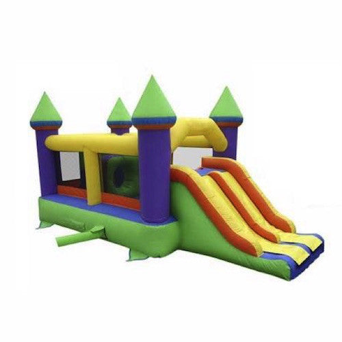 KidWise Inflatable Bounce and Slide Castle - Indoor/Outdoor Playhouse for Kids Birthday Parties, Backyard Fun, and Summer Activities