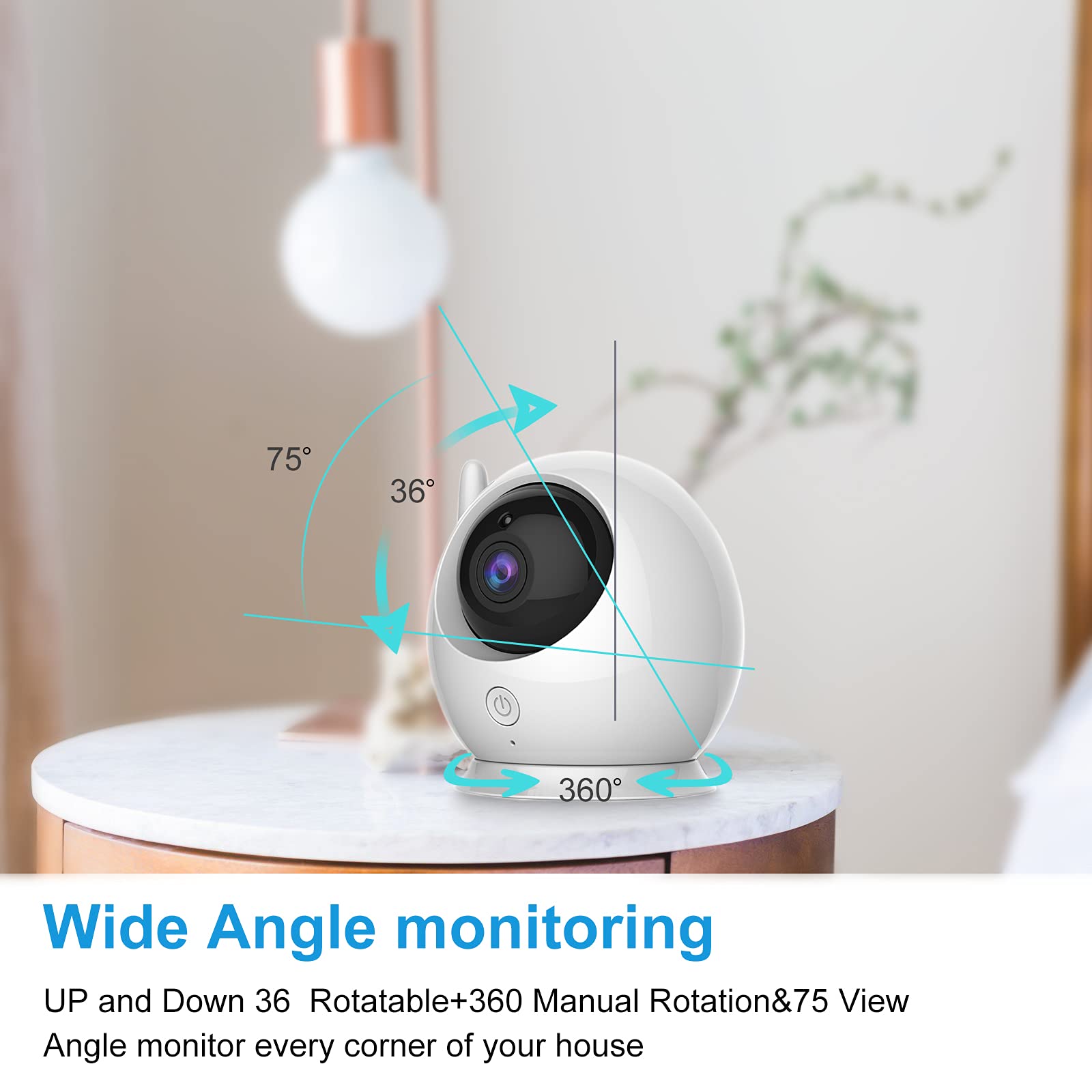 Wireless Video Baby Monitor with 4.3