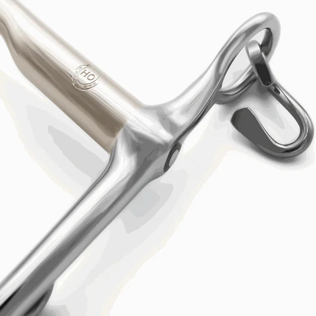 Herm Sprenger HO Sensogan Weymouth Bit 12mm - German Stainless Steel Horse Bit for Dressage & Show Jumping - Perfect for Training & Competition Use