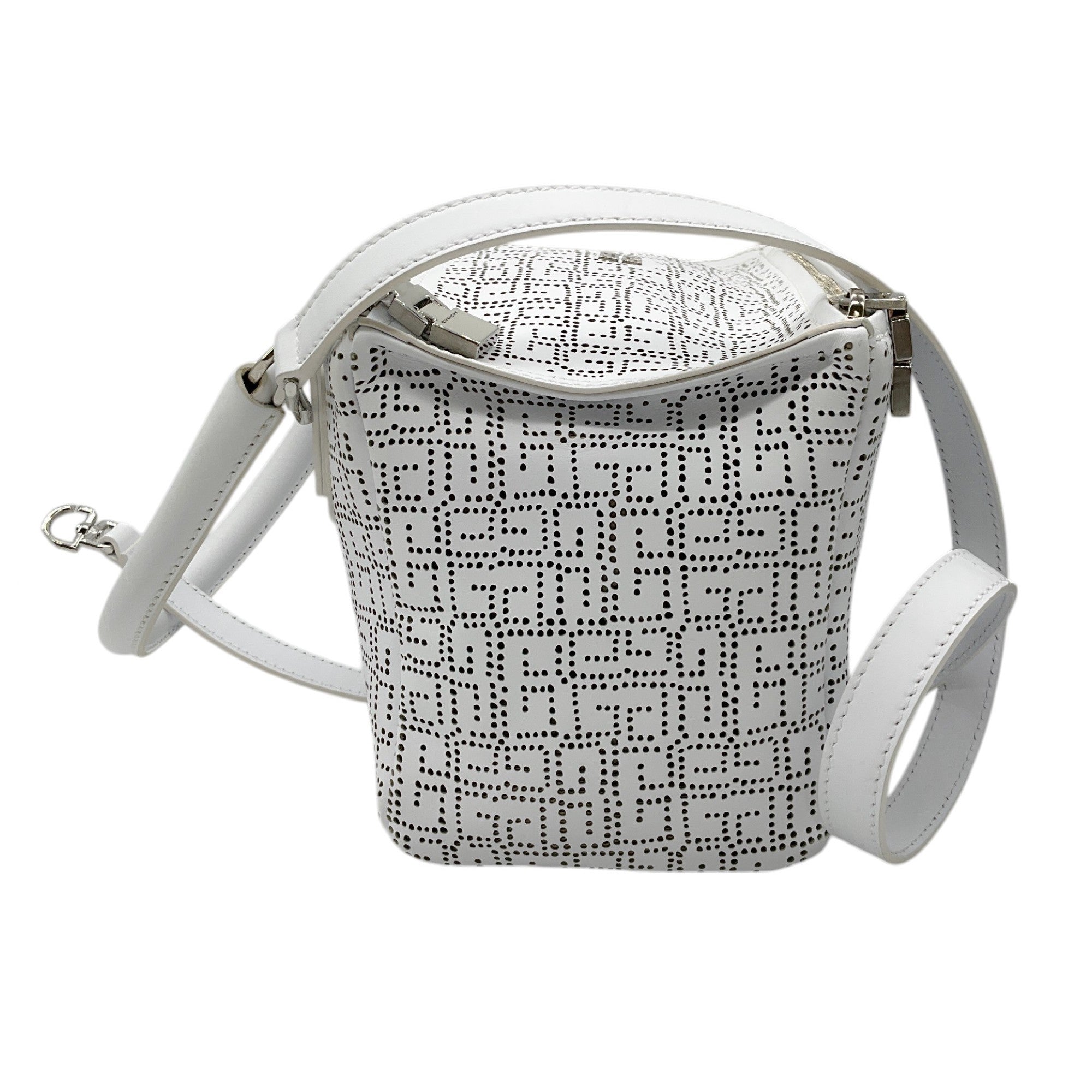 Givenchy Ivory Pandora Small Goat Leather Crossbody Bag for Women - Luxury Designer Handbag for Parties, Dates & Everyday Use