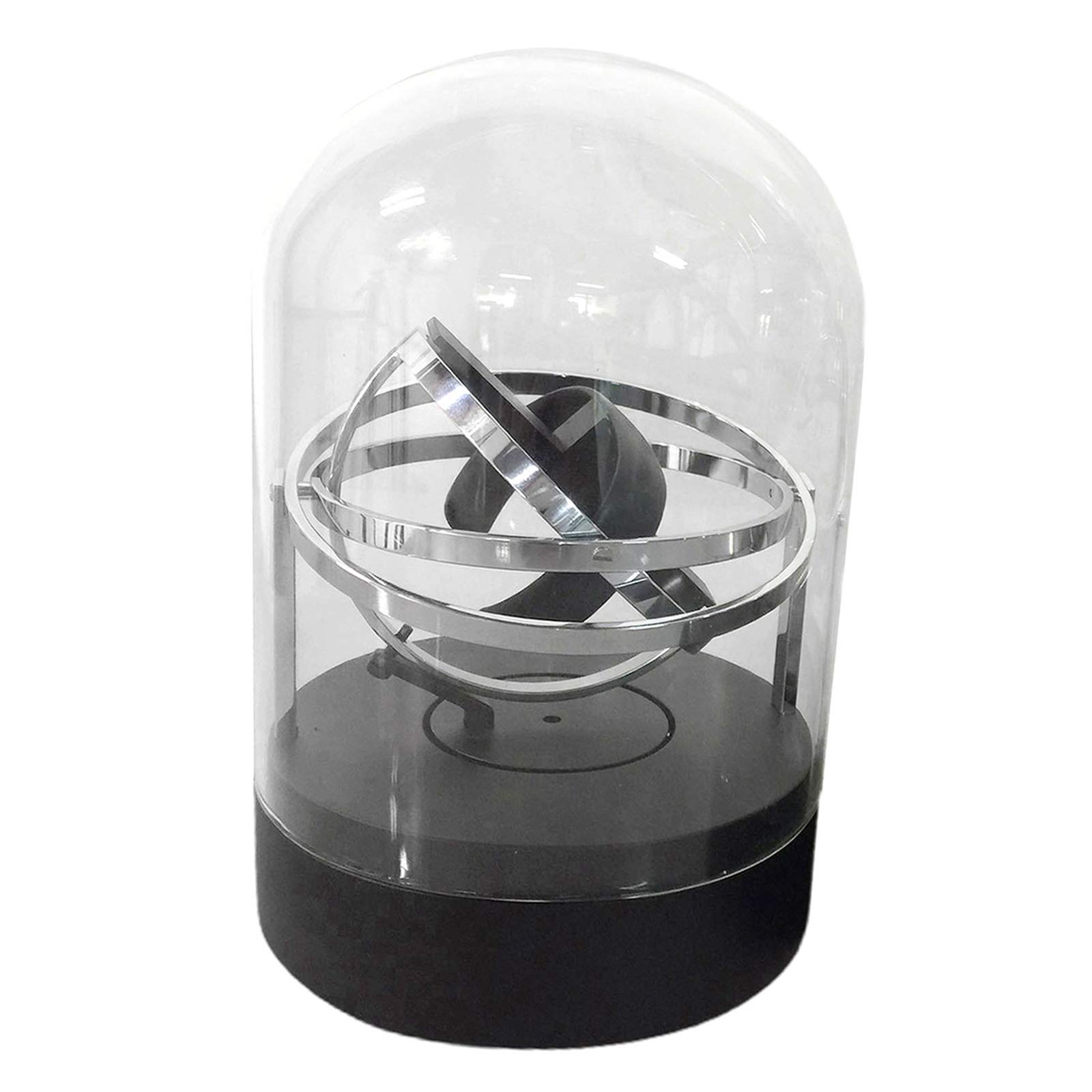Premium HBNNBV Automatic Watch Winder Box - Silver Style A - Safe Storage & Display Case for Automatic Watches - Perfect for Watch Collectors & Luxury Watch Maintenance at Home/Office/Travel