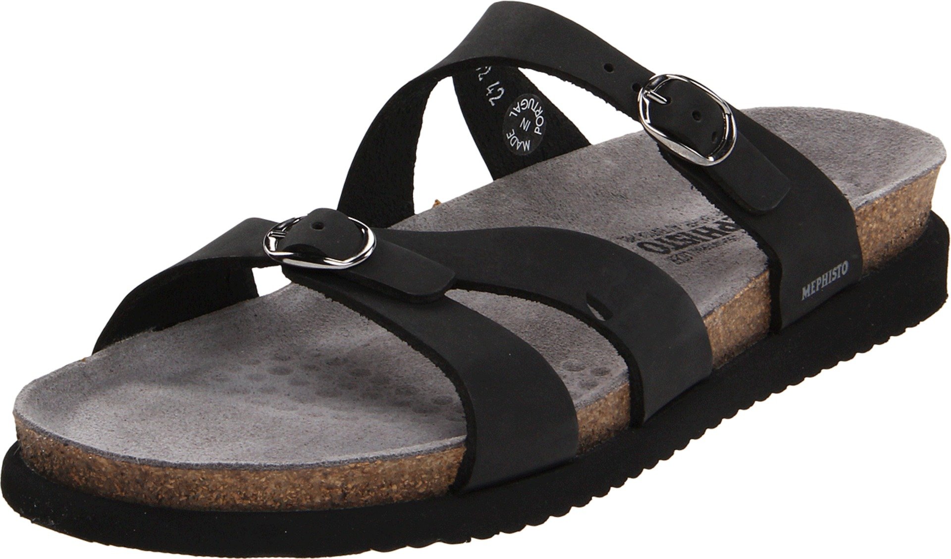 Mephisto Women's Hannel Comfortable Leather Sandals - Perfect for Walking, Travel & Summer Outfits