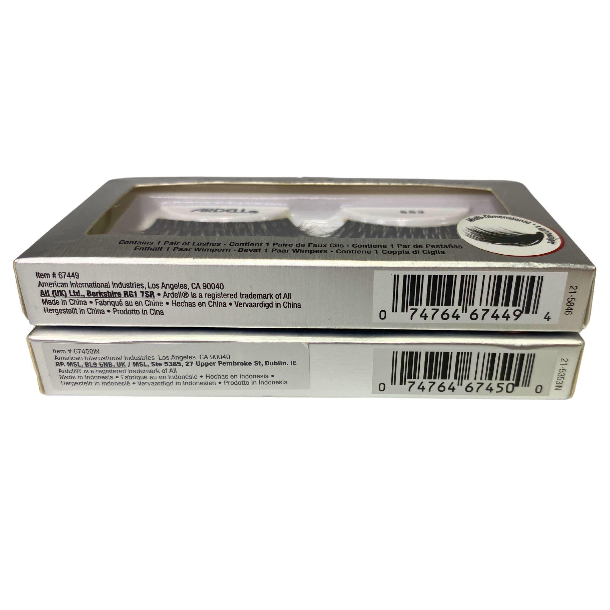 Ardell 3D Faux Mink Lashes Mixed Set - 75 Pcs Assorted Styles for Natural & Glamorous Looks - Perfect for Parties, Weddings & Everyday Wear