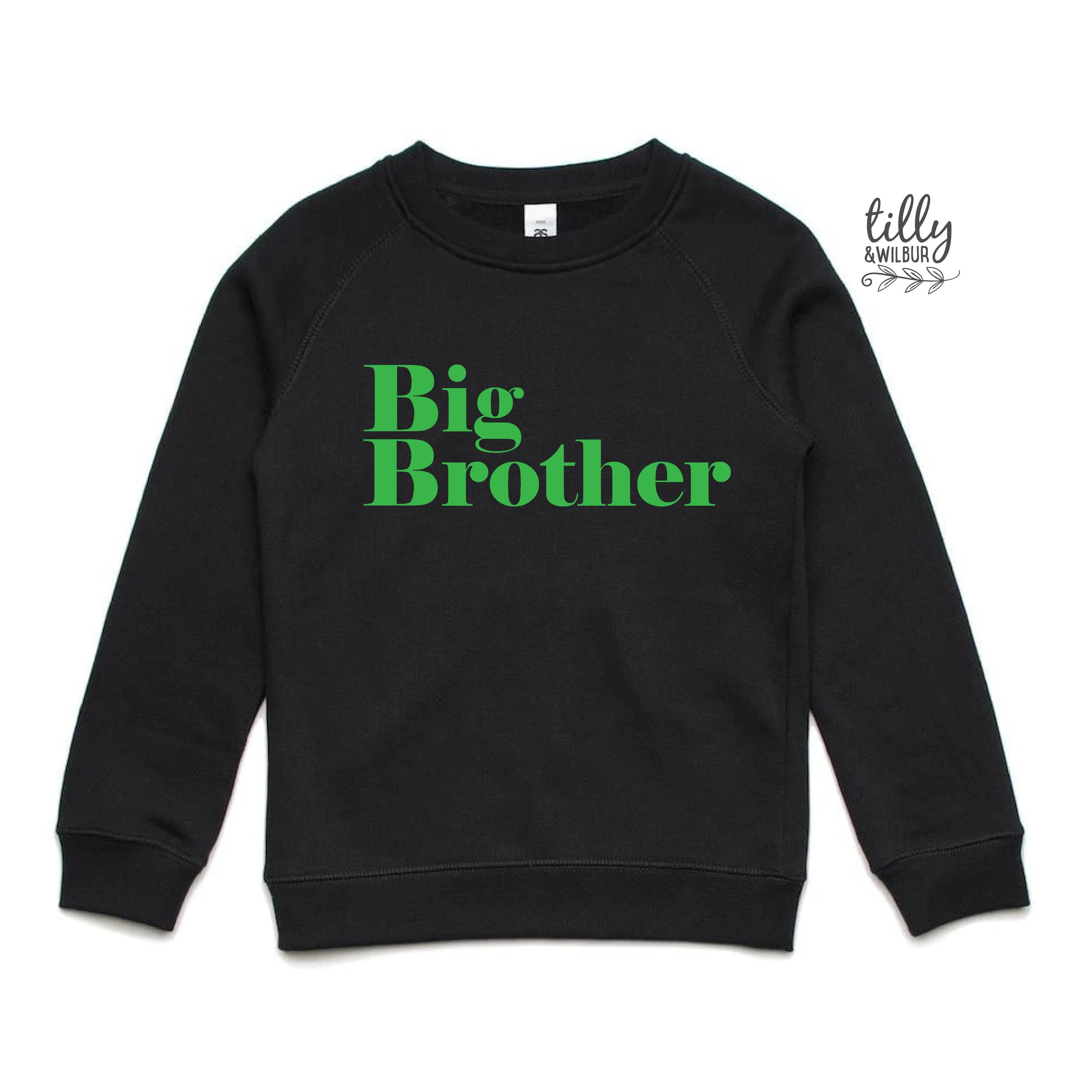 Big Brother Graphic Sweatshirt - Trendy Oversized Pullover for Men & Women - Perfect for Casual Wear, Street Style & Gifts