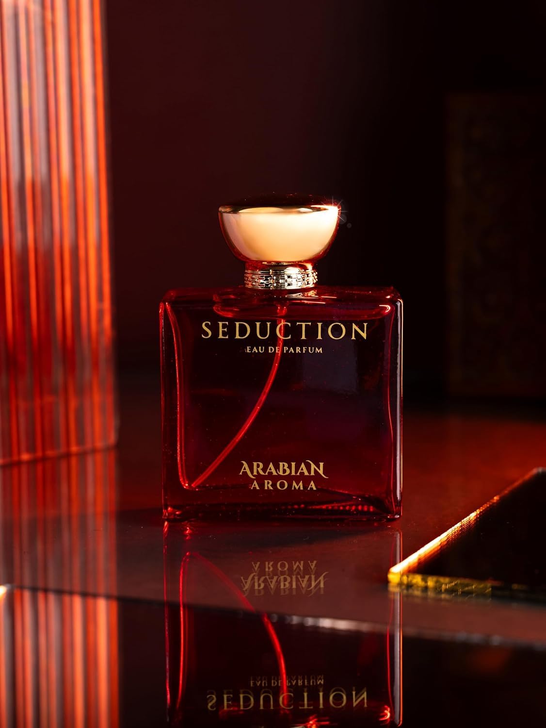Arabian Aroma Seduction Men's Cologne | Premium Long-Lasting Eau De Parfum | Exotic Woody Spicy Fragrance for Men | 100ml Bottle | Perfect for Date Night, Office & Special Occasions