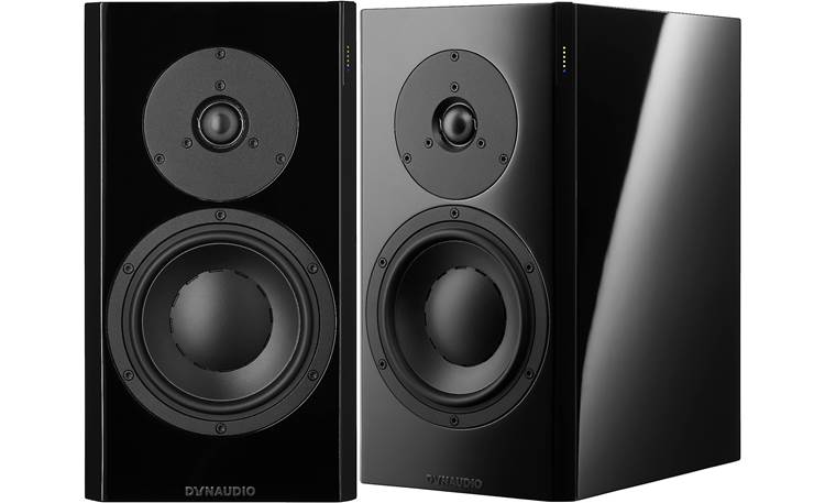 Dynaudio Focus 200 XD Bookshelf Speakers - Black (Includes Remote & Optional Hub) | High-End Audio System for Home Theater & Music Listening