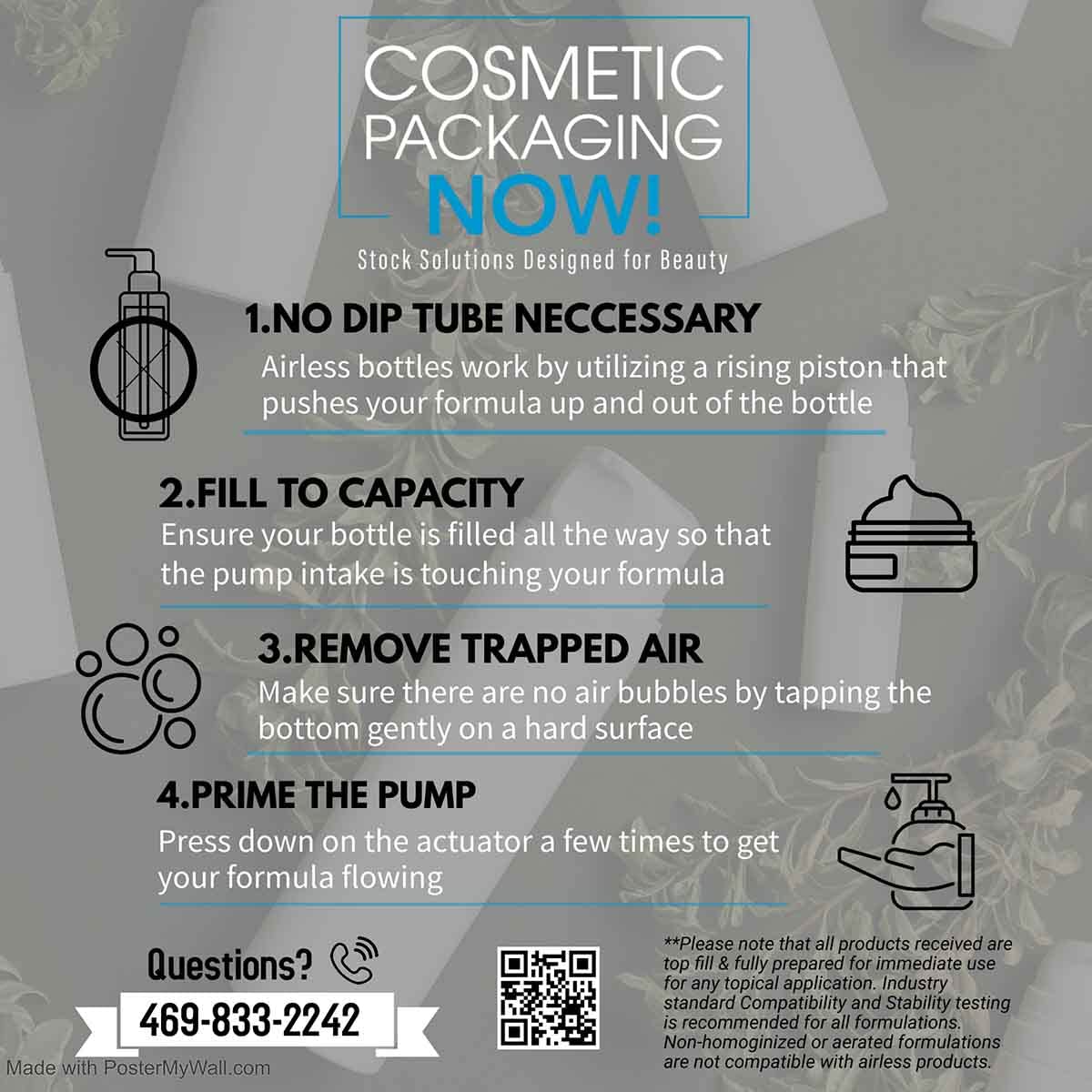 Helix Twist-Up Airless Bottles 15ml - Premium Cosmetic Packaging for Serums, Creams & Lotions - Leak-Proof & Hygienic Travel-Friendly Design