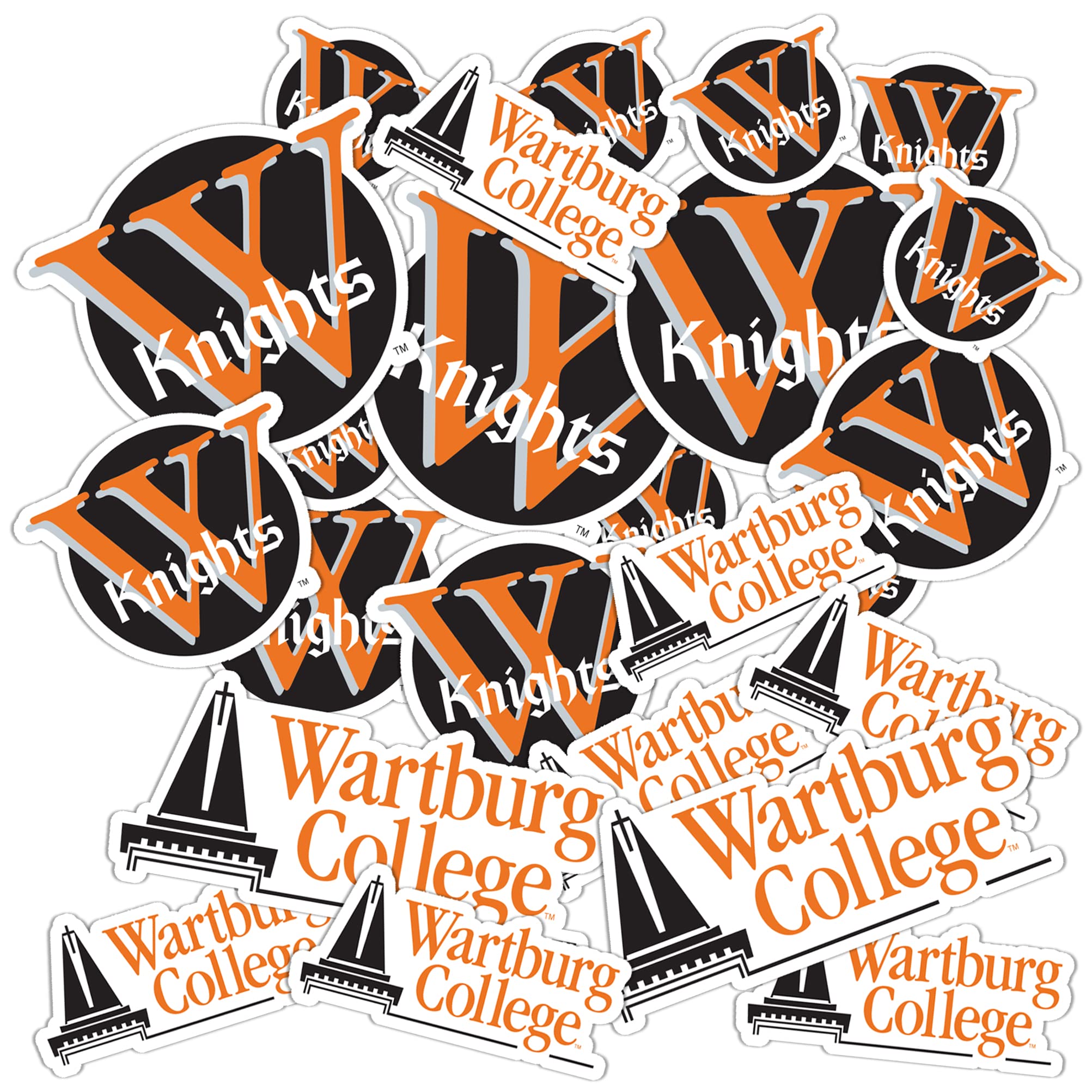 Desert Cactus Wartburg College Sticker - Vinyl Decals for Laptop, Water Bottle, Car & Scrapbook - Knights Themed Waterproof Stickers - Perfect for College Students, Fans & DIY Projects