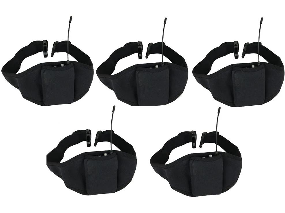 AV Now SP 7 FitPouch (3-Pack) - Slim Waist Pack for Running, Gym & Travel - Water-Resistant Fanny Pack for Phone, Keys & Essentials