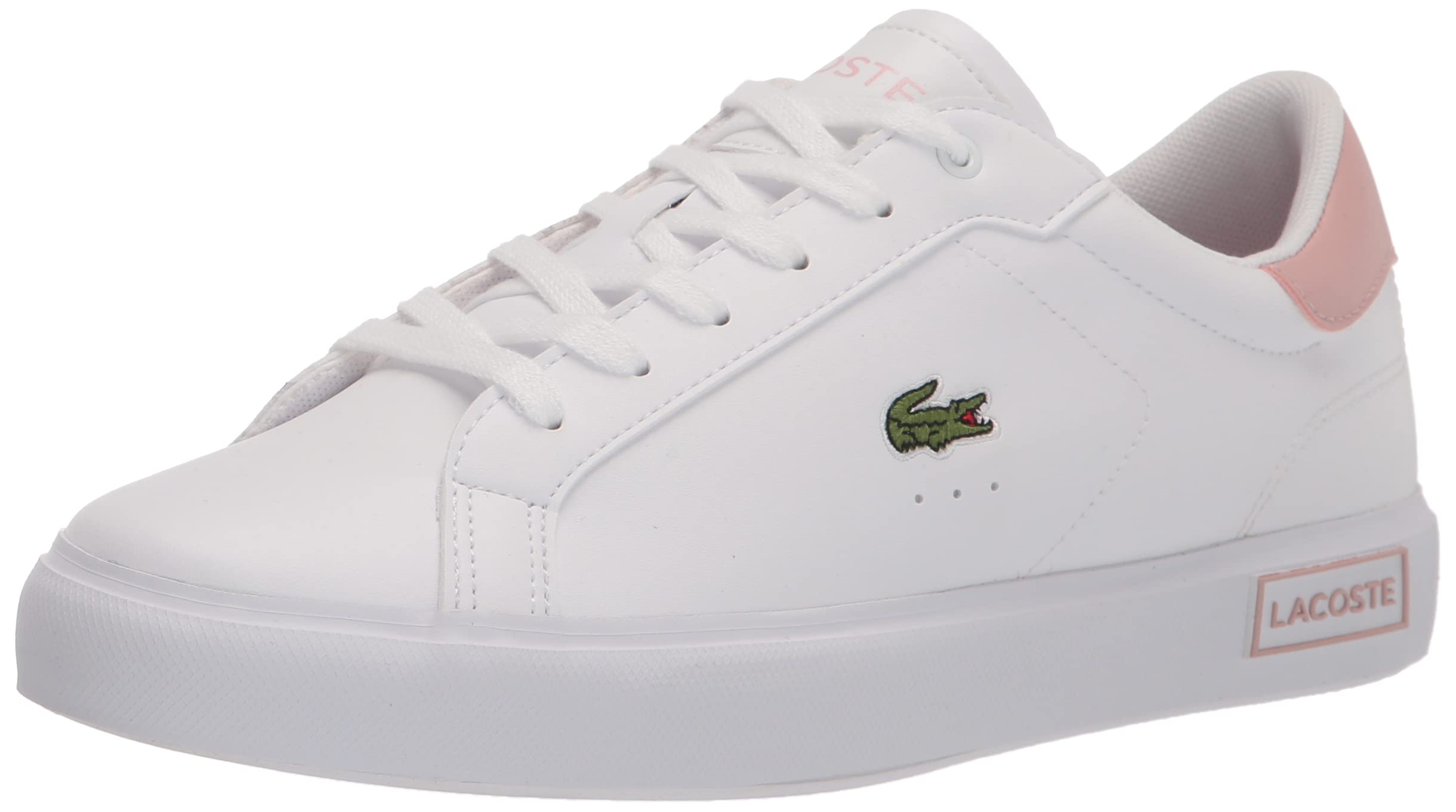 Lacoste Powercourt Sneakers for Kids - Unisex Comfortable Casual Shoes for Boys & Girls | Perfect for School, Play & Everyday Wear