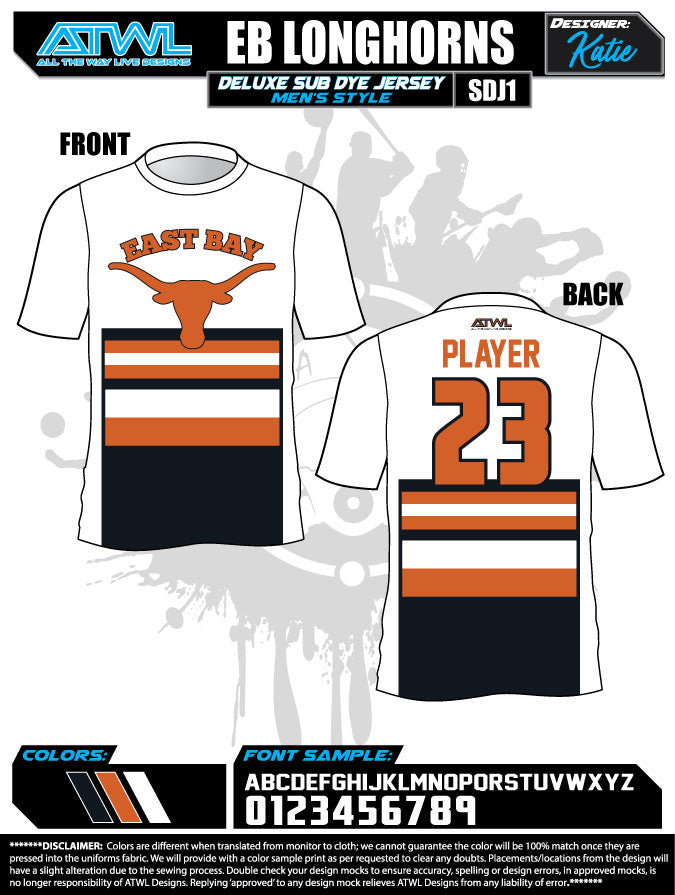 East Bay Fall League Men's Sublimated Basketball Jerseys - Custom Team Uniforms for Basketball Tournaments & Streetwear Fashion