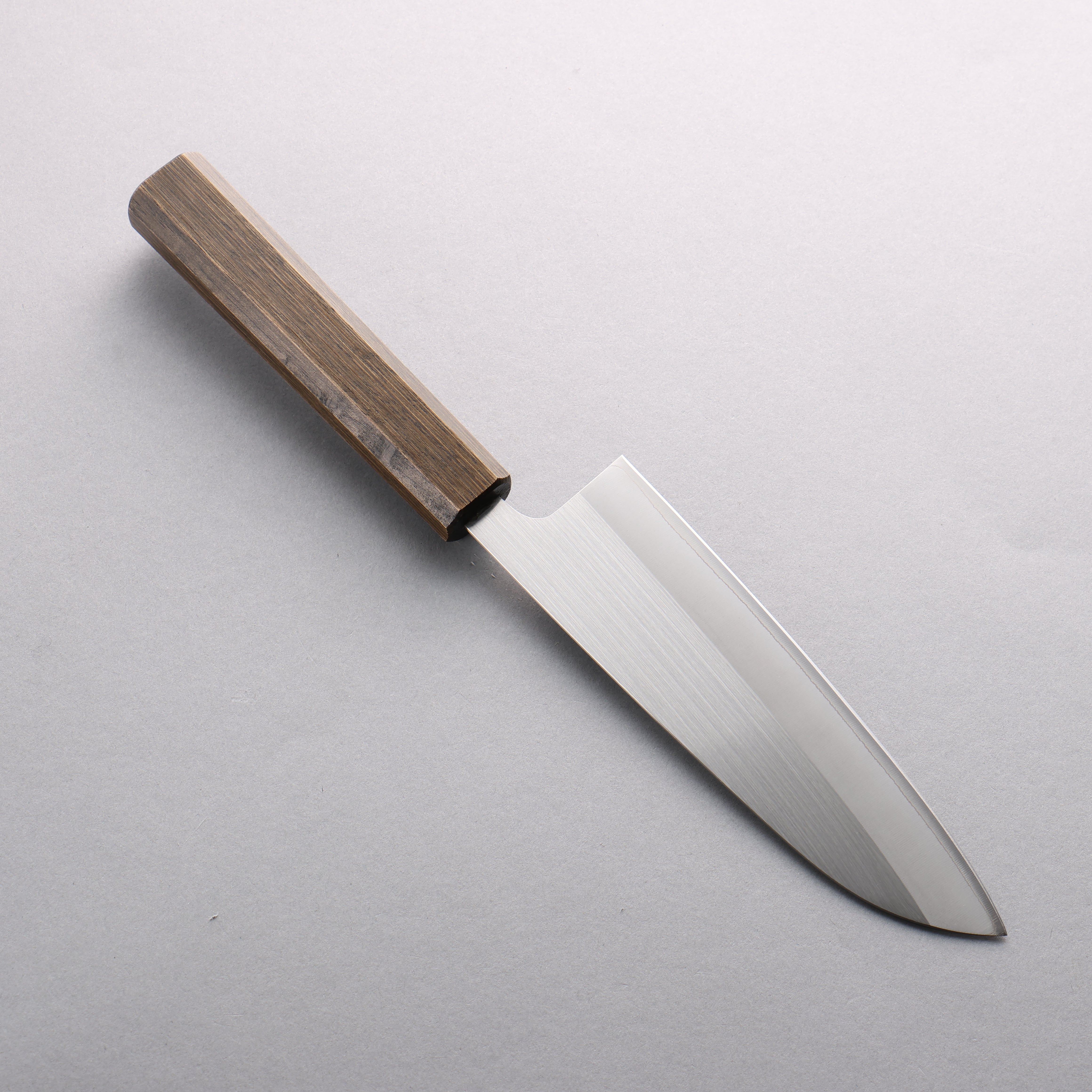 Premium Seisuke SG2 Santoku Knife 165mm with Oak Handle - Japanese Kitchen Knife for Slicing, Dicing & Mincing - Perfect for Home Chefs & Professional Kitchens