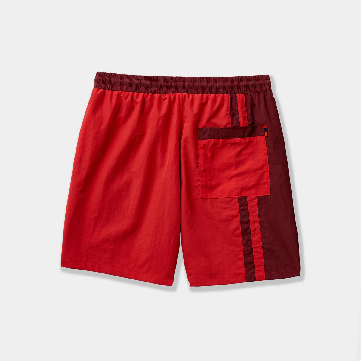 Live Breathe Futbol Touchline Shorts - Straight Red | Comfortable Soccer Sideline Apparel for Coaches & Players | Perfect for Training, Matches & Casual Wear