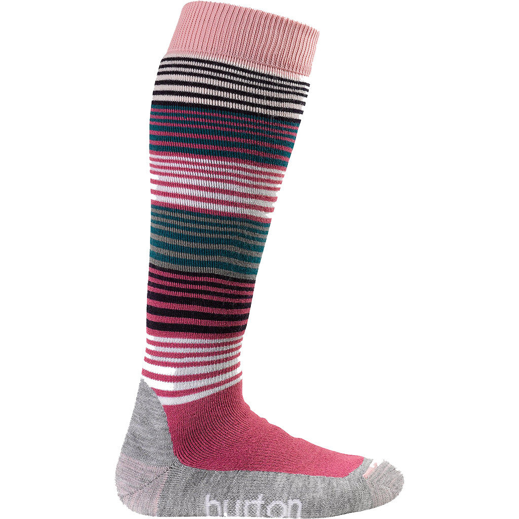 Burton Women's Scout Sock Tart - Warm Winter Snowboarding Socks for Women - Perfect for Skiing, Snowboarding & Cold Weather Activities