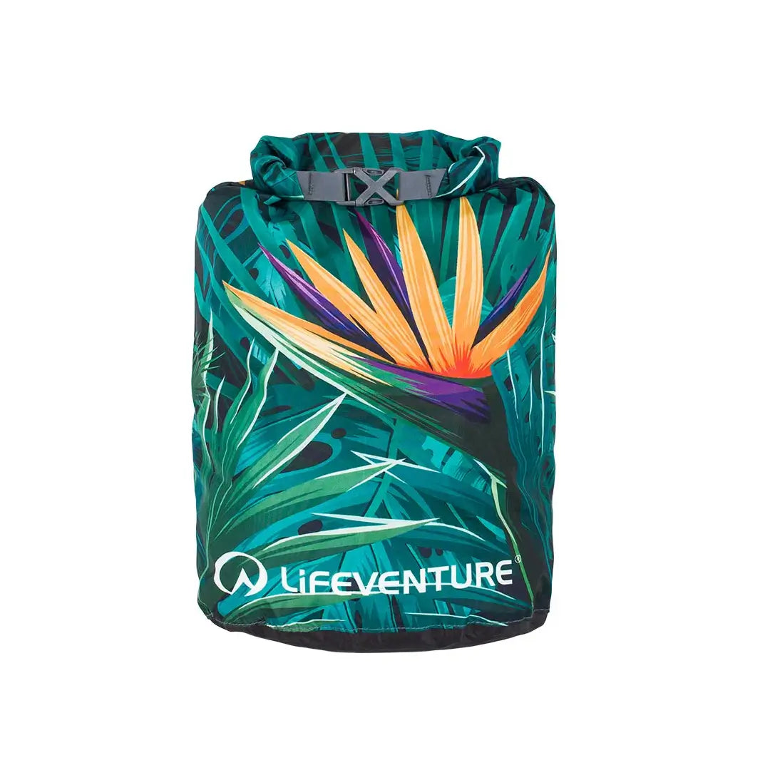 Lifeventure Waterproof Dry Bags with Printed Designs - Lightweight & Durable for Camping, Hiking, Kayaking and Outdoor Adventures