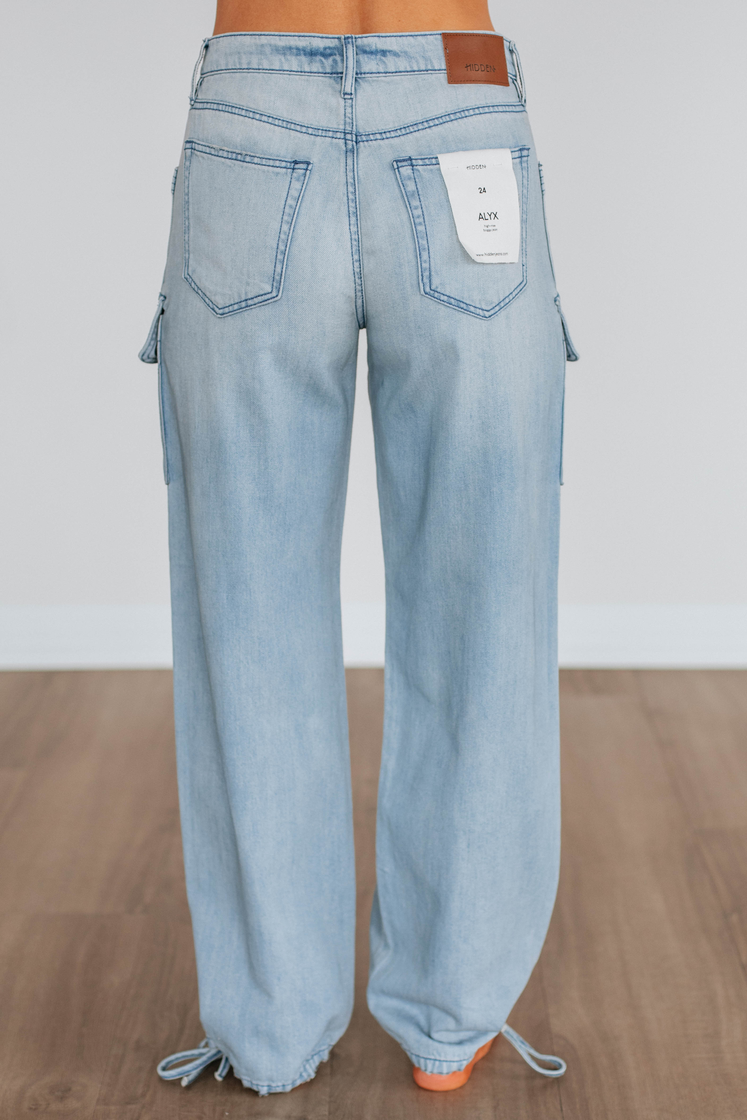 Alyx Hidden Cargo Jeans - Light Wash Denim Pants for Men | Streetwear Fashion, Casual Wear & Urban Style