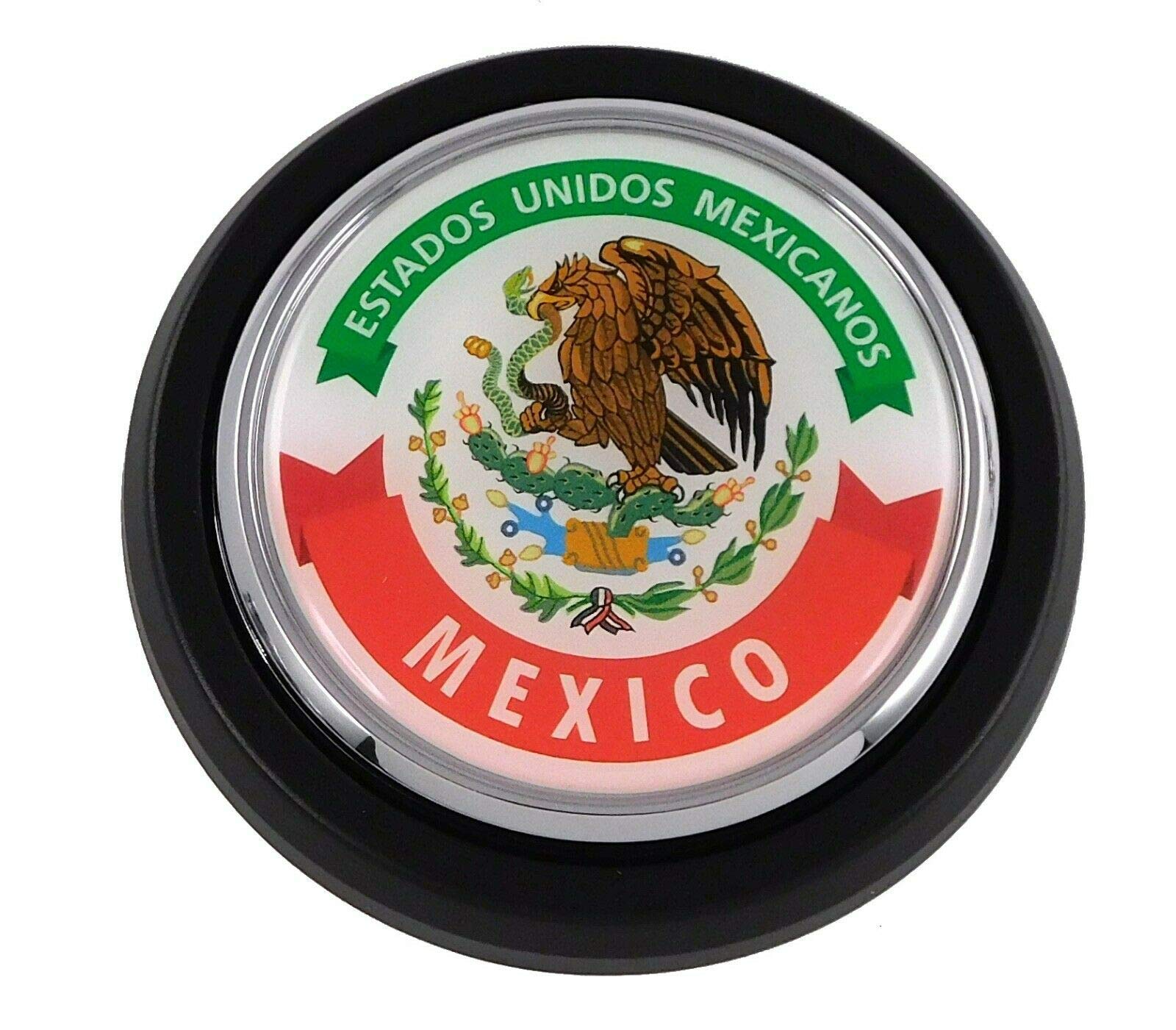 Authentic Mexico MX Mexican Car & Truck Grill Badge - 3.5