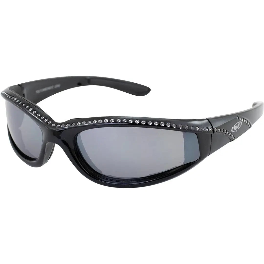 Global Vision Marilyn 11 FM Motorcycle Sunglasses - Polarized UV Protection for Men & Women - Ideal for Riding, Driving, and Outdoor Sports