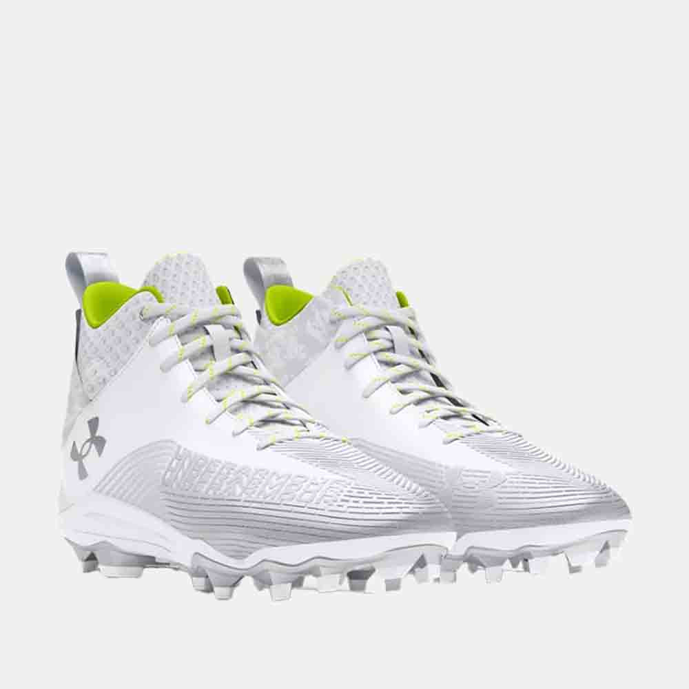 UA Hammer 2 MC Football Cleats for Men - Lightweight & Durable Soccer Cleats with Enhanced Traction - Perfect for Field Sports, Training & Competitive Matches