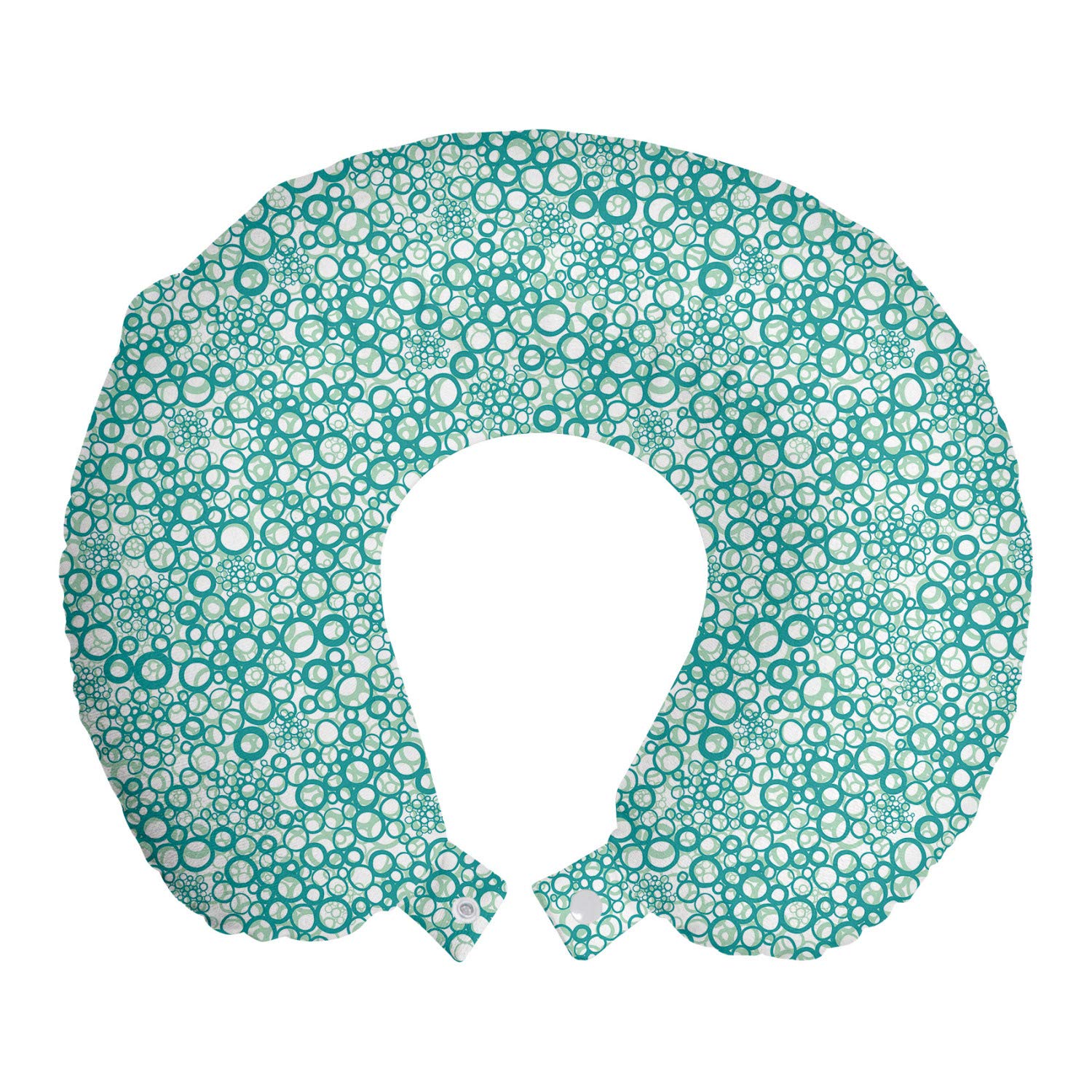 Ambesonne Memory Foam Travel Neck Pillow - 12