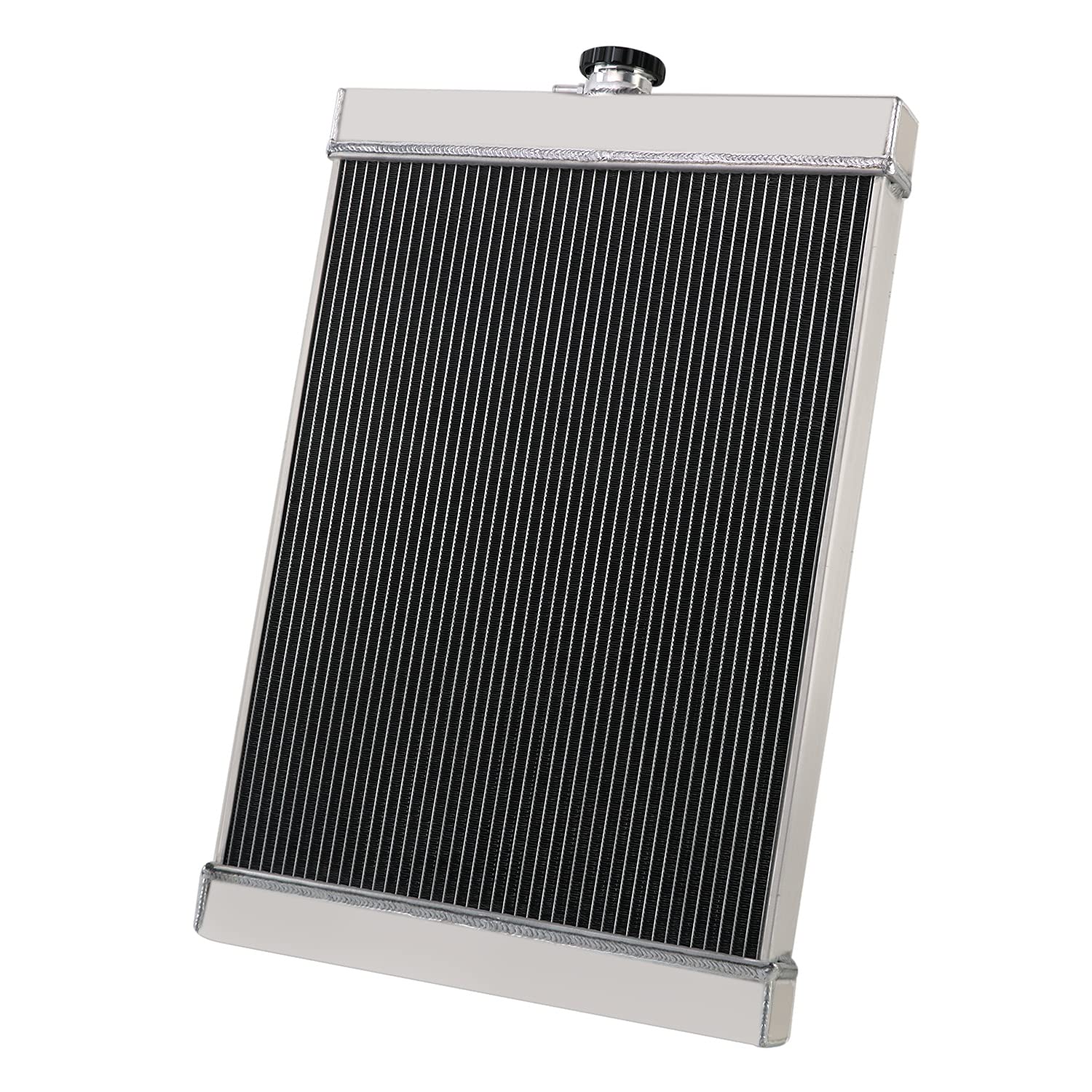 Aluminum 3-Row Radiator for 1930-1950 Chevy/GMC Medium Nose Cars & Hot Rod Trucks - High-Performance Cooling Upgrade for Classic Car Restoration & Custom Builds
